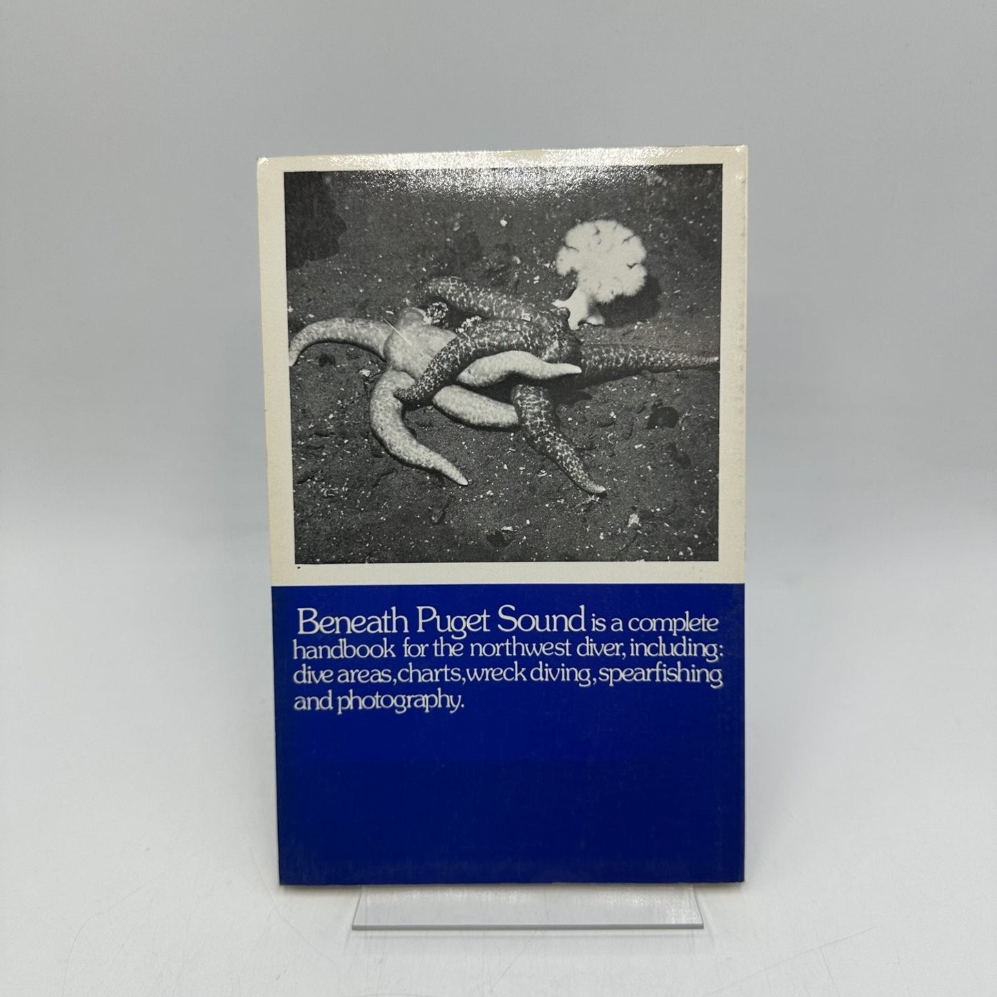 Beneath Puget Sound Peter Ward 1974 Third Printing Northwest Diving Guide