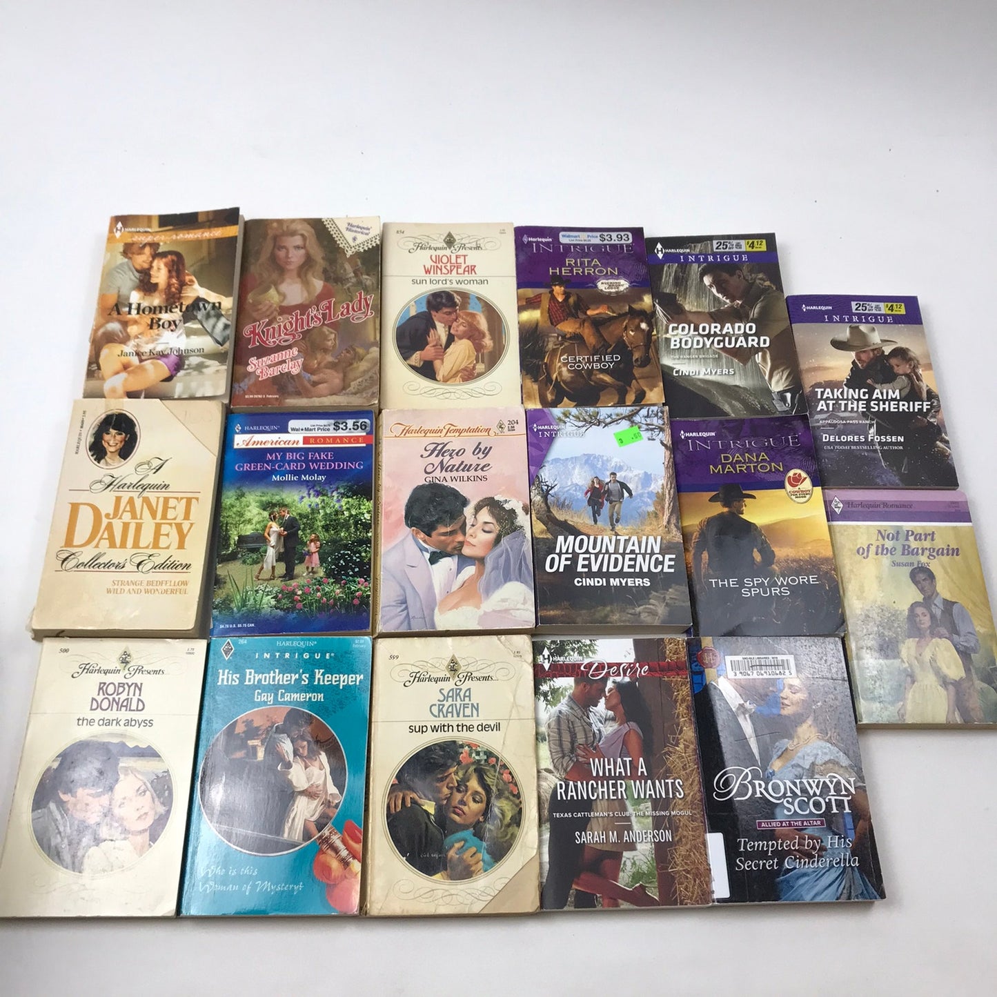 Harlequin Romance Lot of 58 Suspense Contemporary Special Edition Mass Market