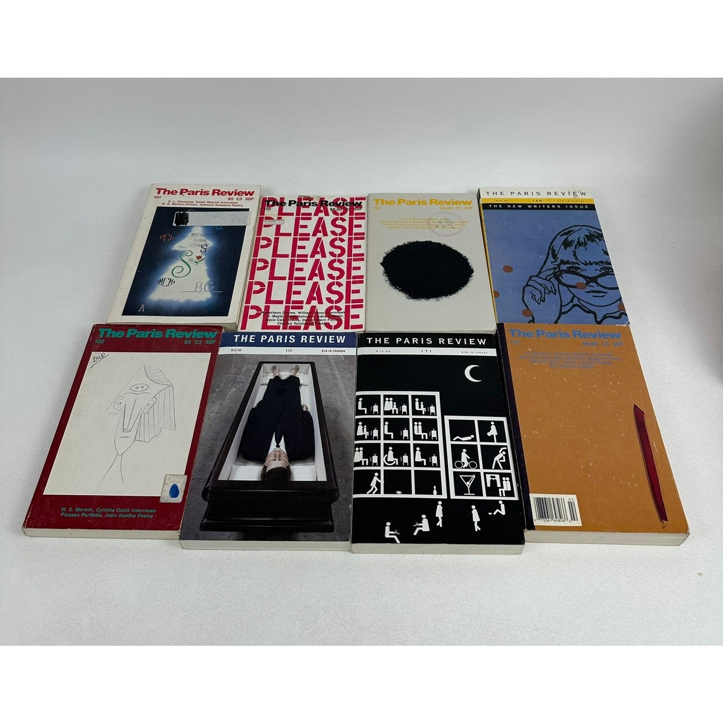 The Paris Review 23 Volumes Quarterly Magazine Literary Collection Writing