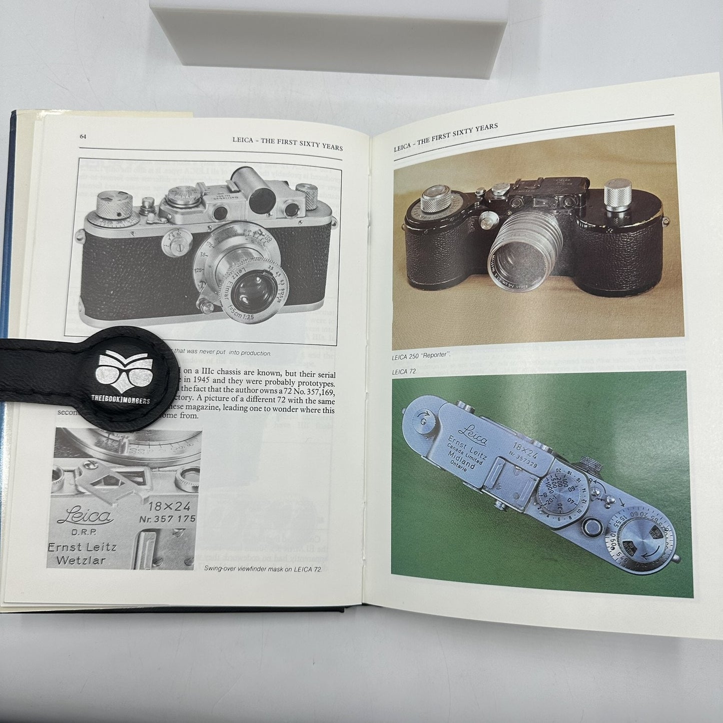 Leica The First Sixty Years by G. Rogliatti Hove Foto Books 1985 Cameras