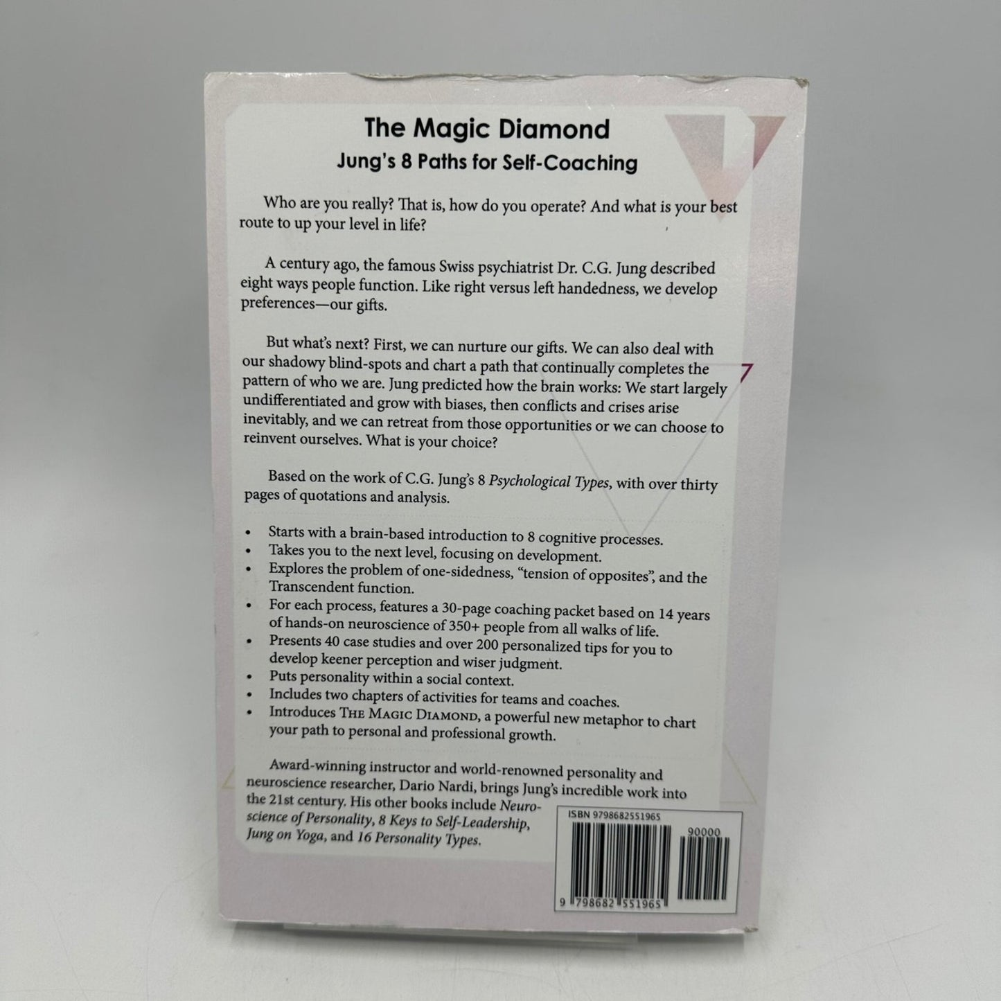The Magic Diamond Dario Nardi 2020 Jung's 8 Paths Self-Coaching Psychology