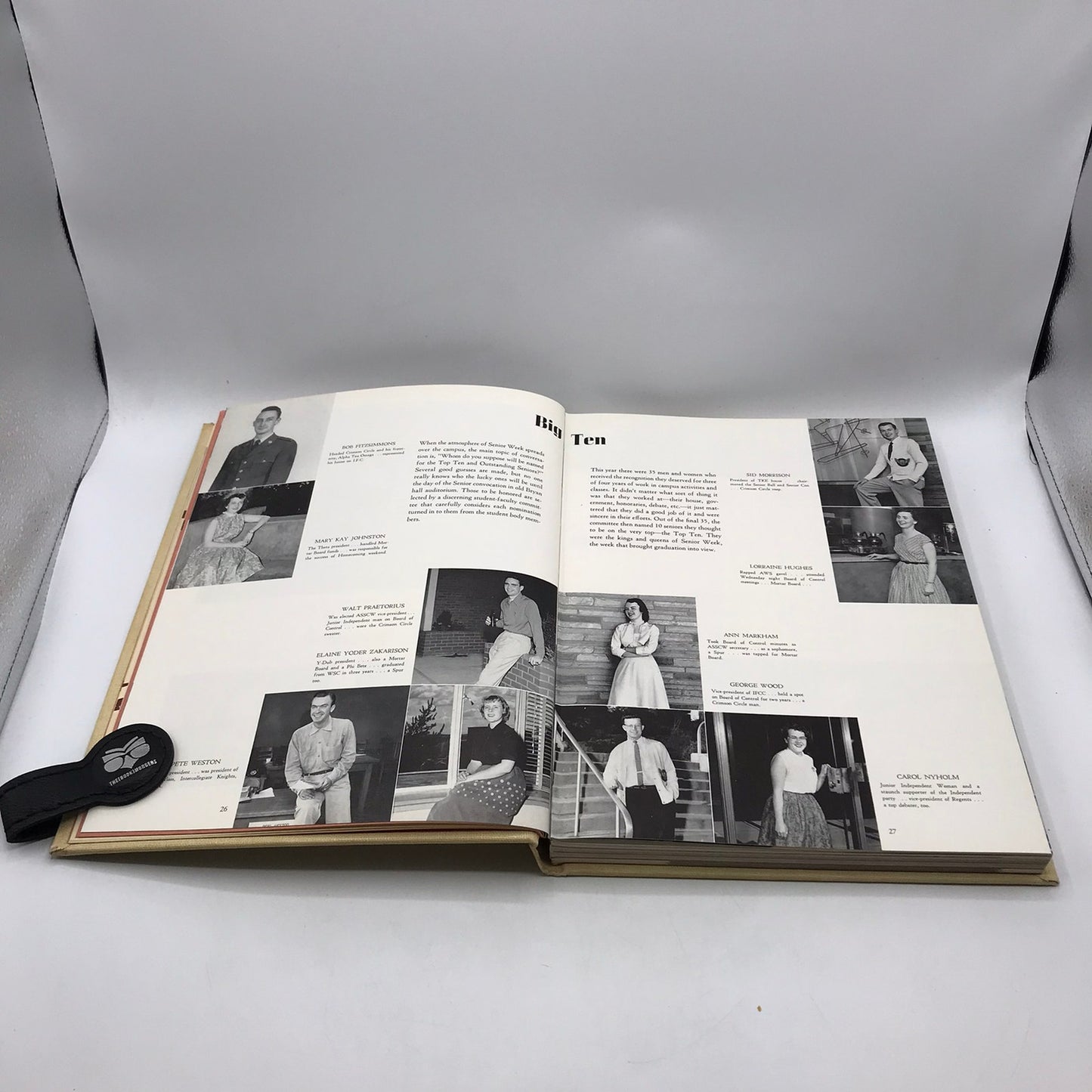 Chinook 1954 Yearbook State College of Washington Pullman Memorabilia Photograph