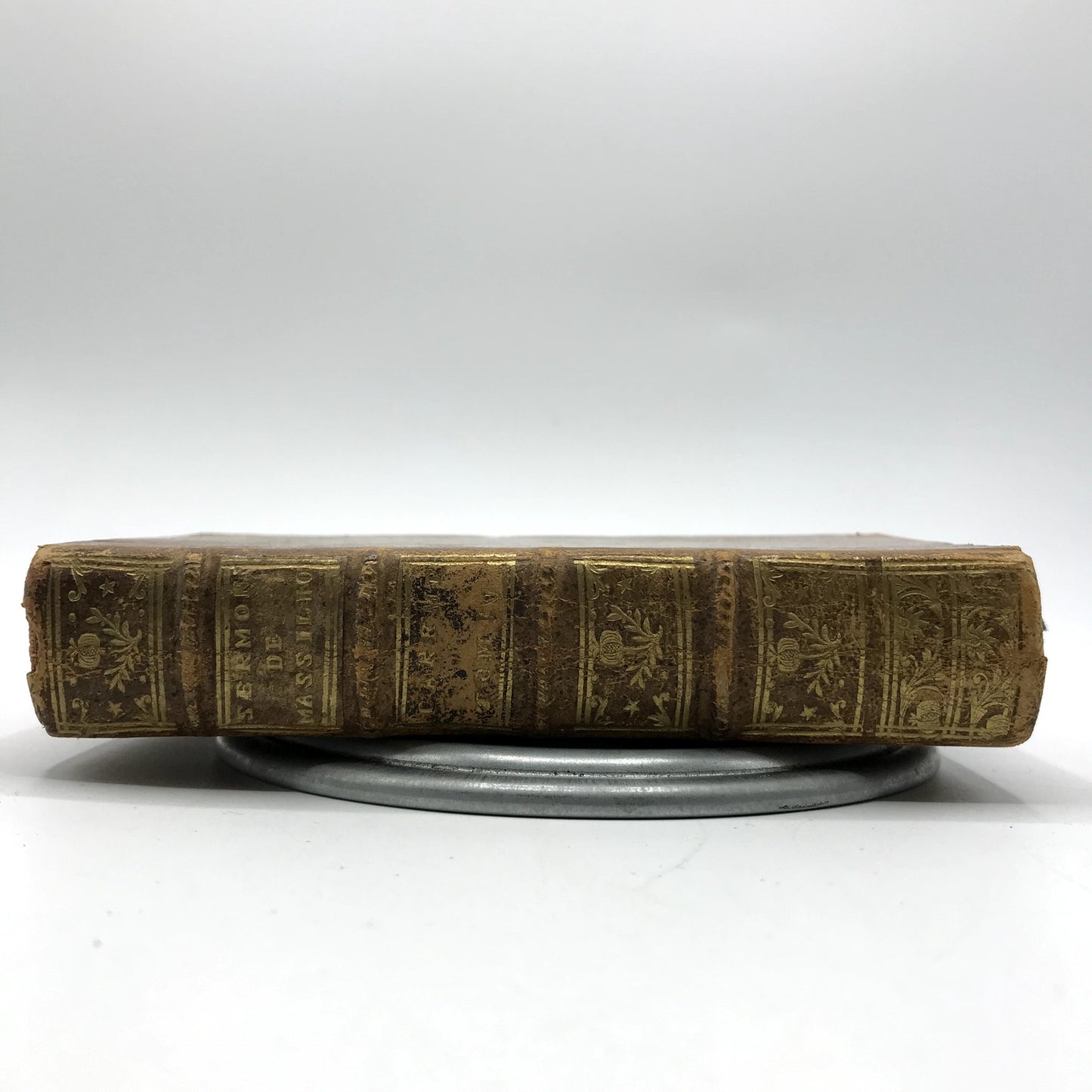 Sermons de Massillon Eveque de Clermont Tome 4 Leather Bound French Book 1770