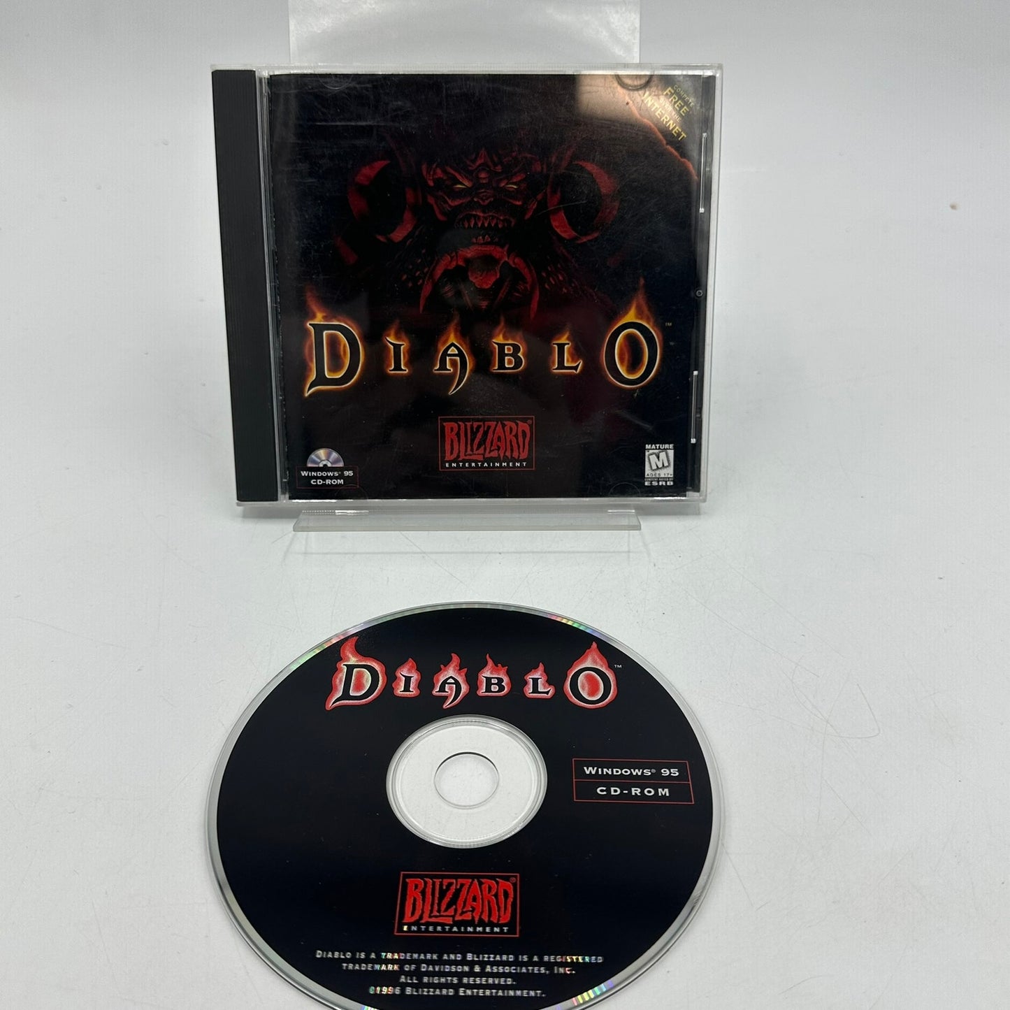 Diablo Blizzard Entertainment Hack Slash Action Role Playing PC Video Game Lot 3