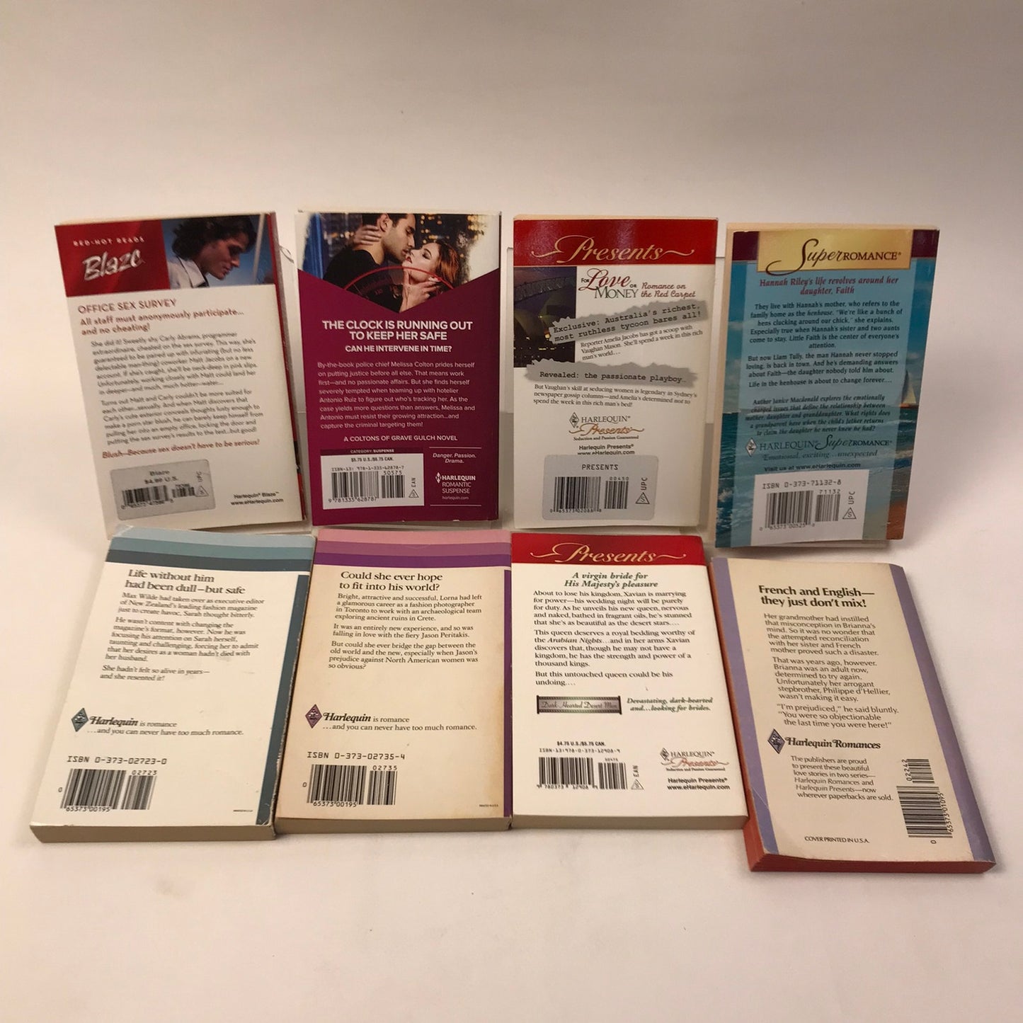 Harlequin Presents Romance Suspense Contemporary Adult Novels Fiction Lot of 28