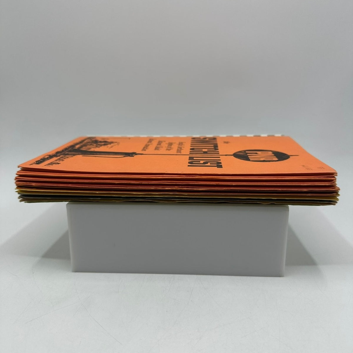 The Switch List PNR National Model Railroad Assoc 1963-1965 Vintage Spiral Bound