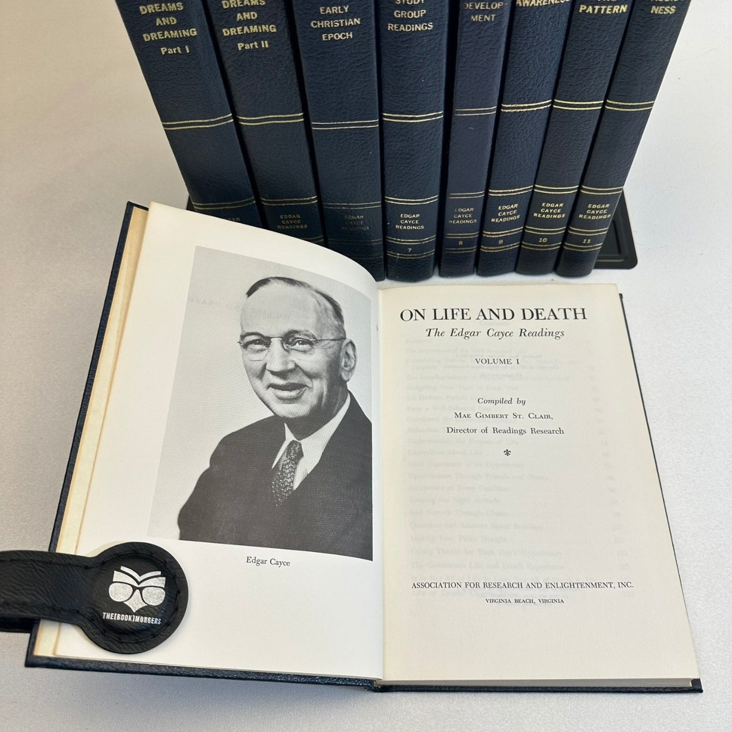 Edgar Cayce Readings 10 Volume Set A.R.E. 1974 Metaphysical Occult
