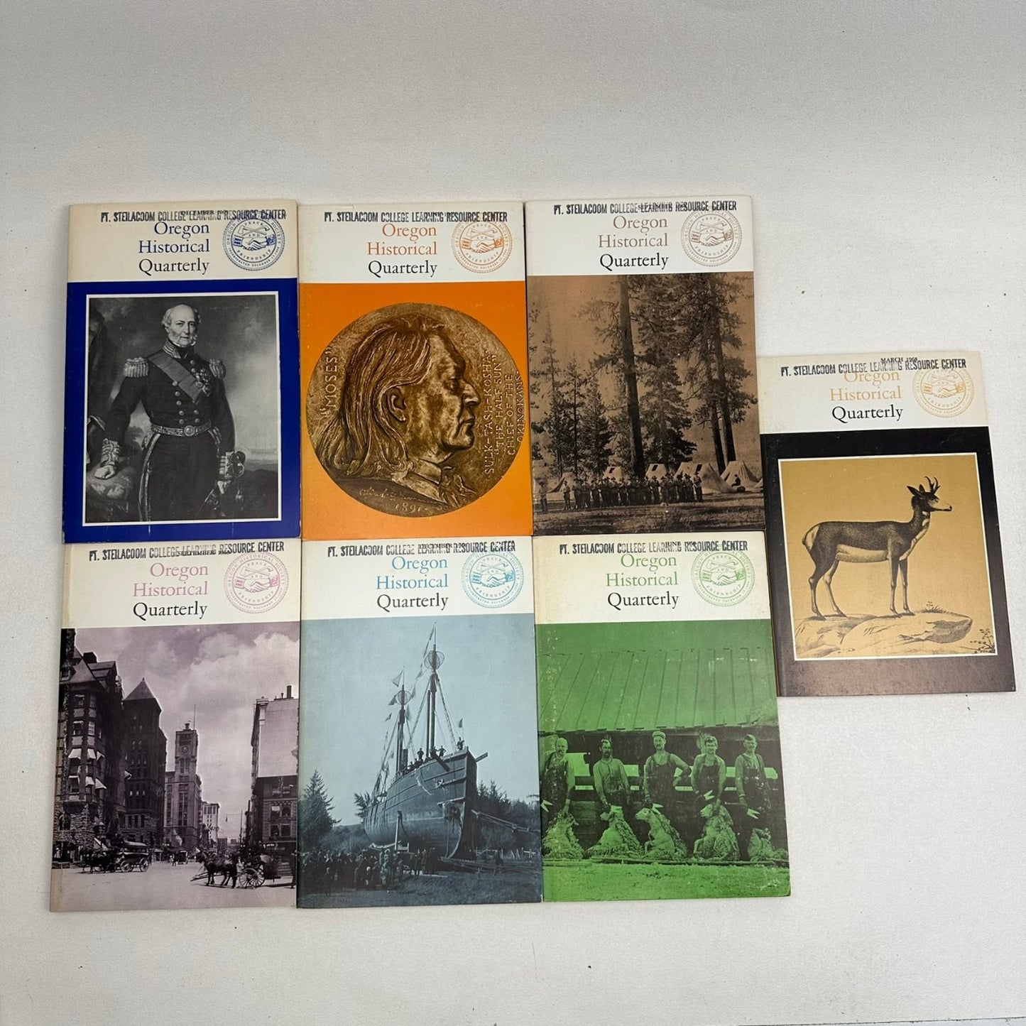 Oregon Historical Quarterly 32 Vol Set 1966-1977 History Journal Periodical