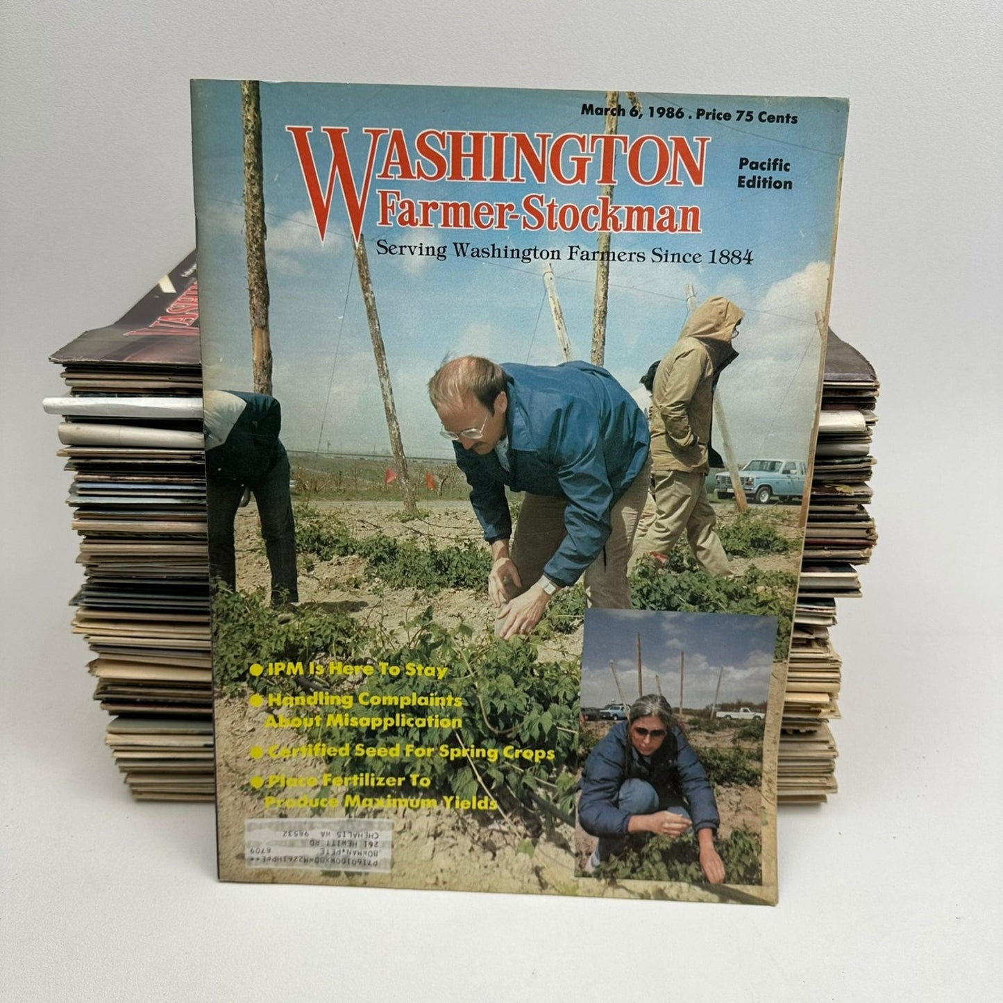 Washington Farmer-Stockman Magazine Lot 1980-1993 Pacific Edition Agriculture