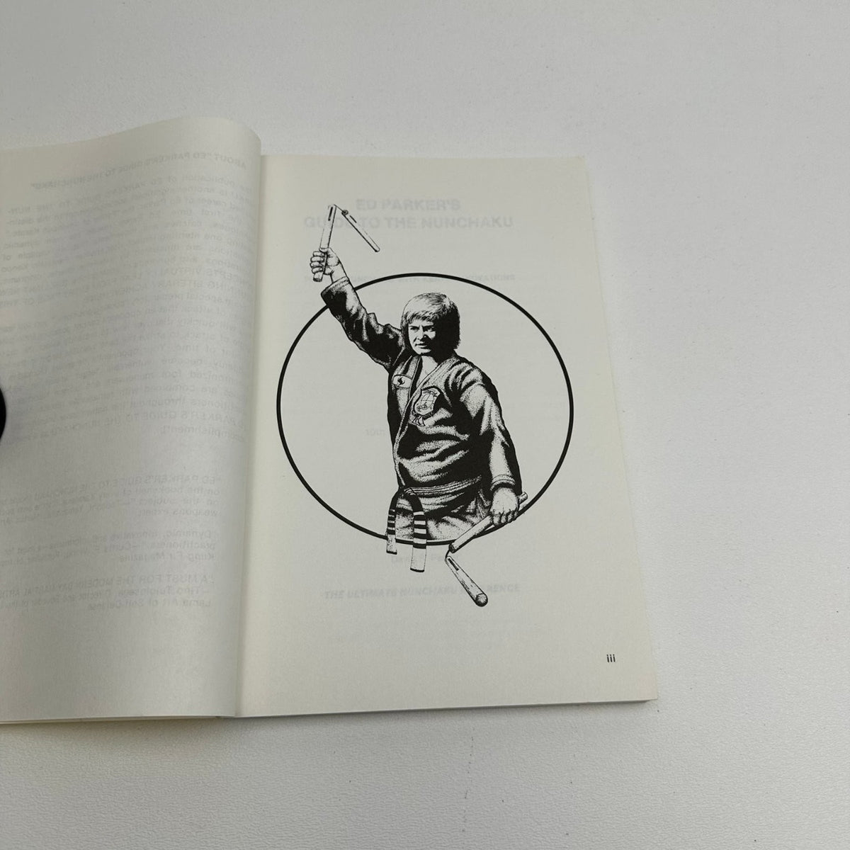 Ed Parker's Guide To The Nunchaku Ed Parker 1987 Third Printing Martial Arts