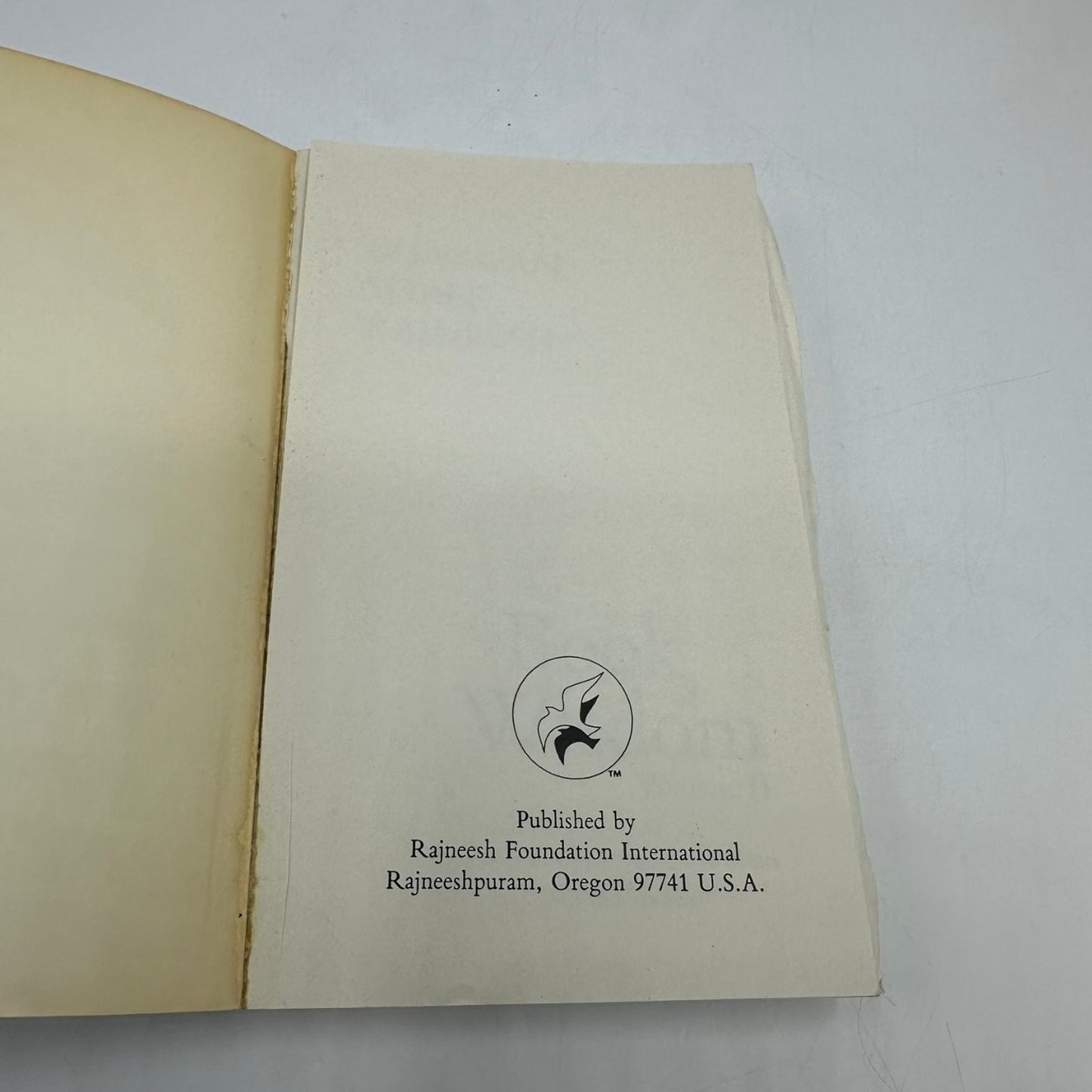 The Book of Wisdom Vol II Bhagwan Shree Rajneesh 1984 First Ed Philosophy