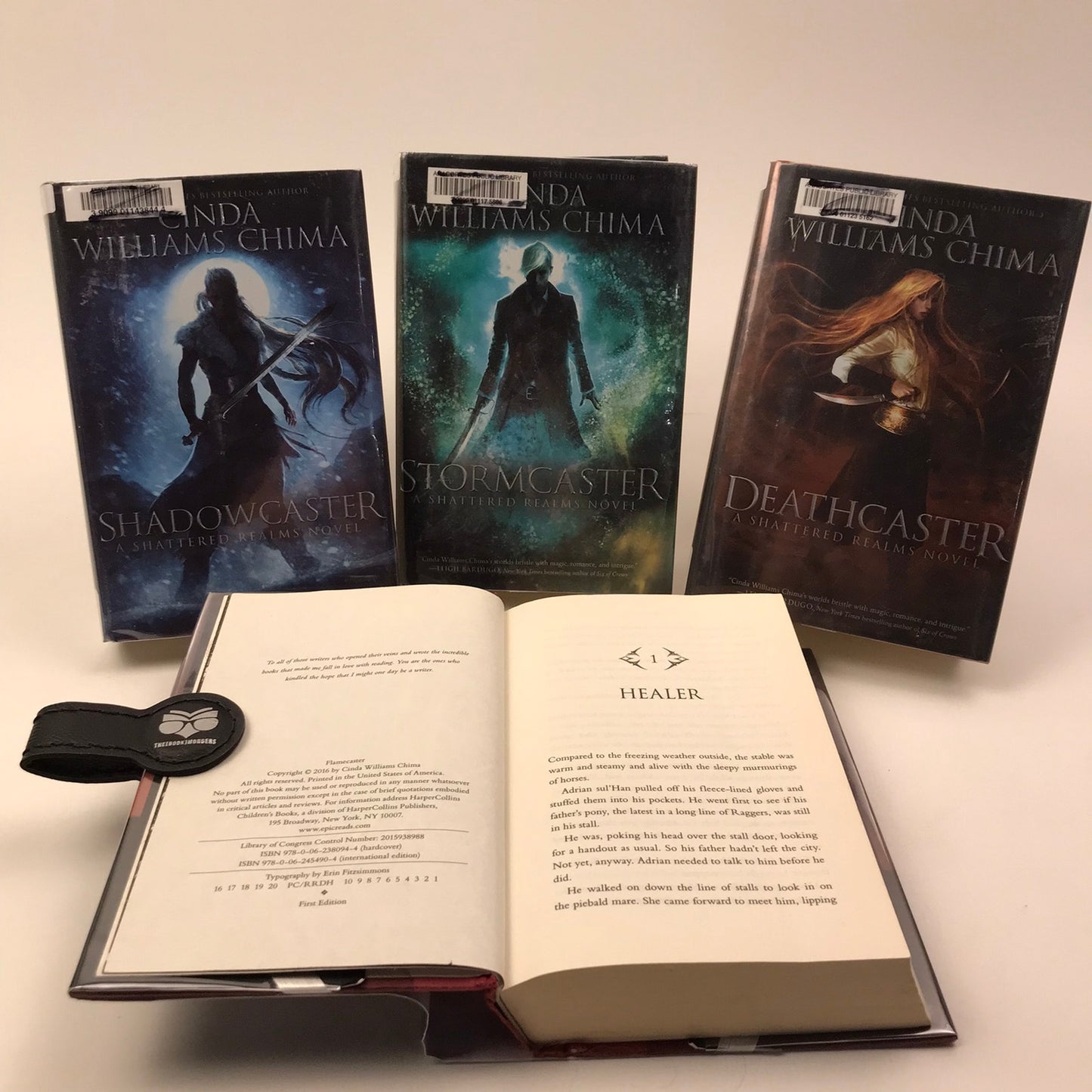 Shattered Realms Series Books 1-4 Hardcovers by Cinda Williams Chima YA Fantasy