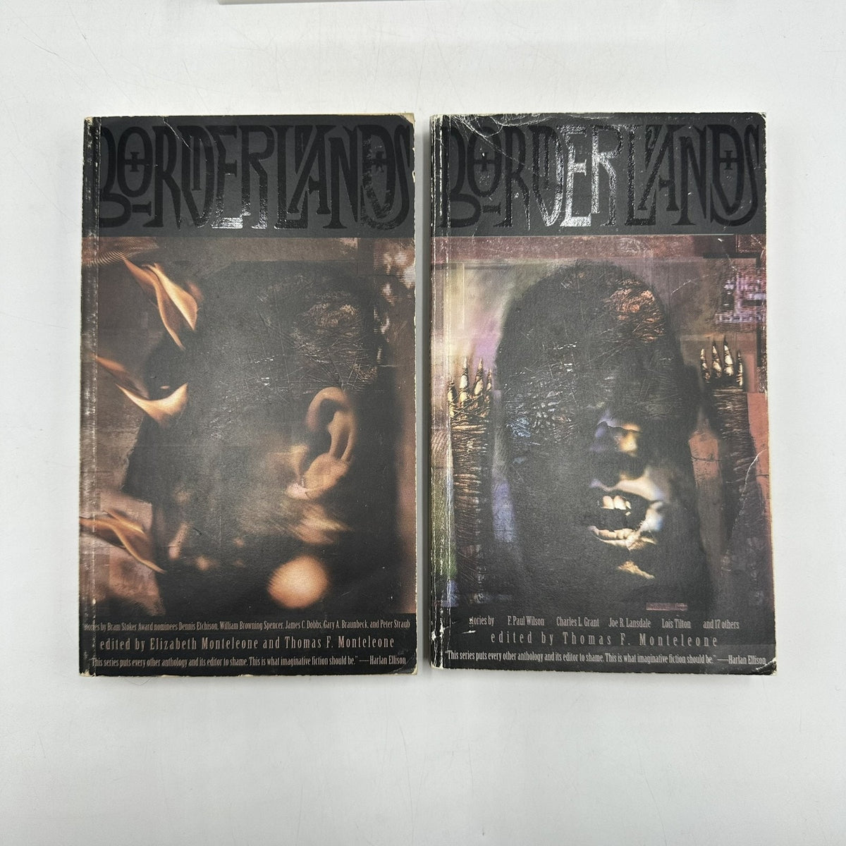 Borderlands 2 & 4 Horror Anthology Set Thomas F. Monteleone White Wolf PB Books