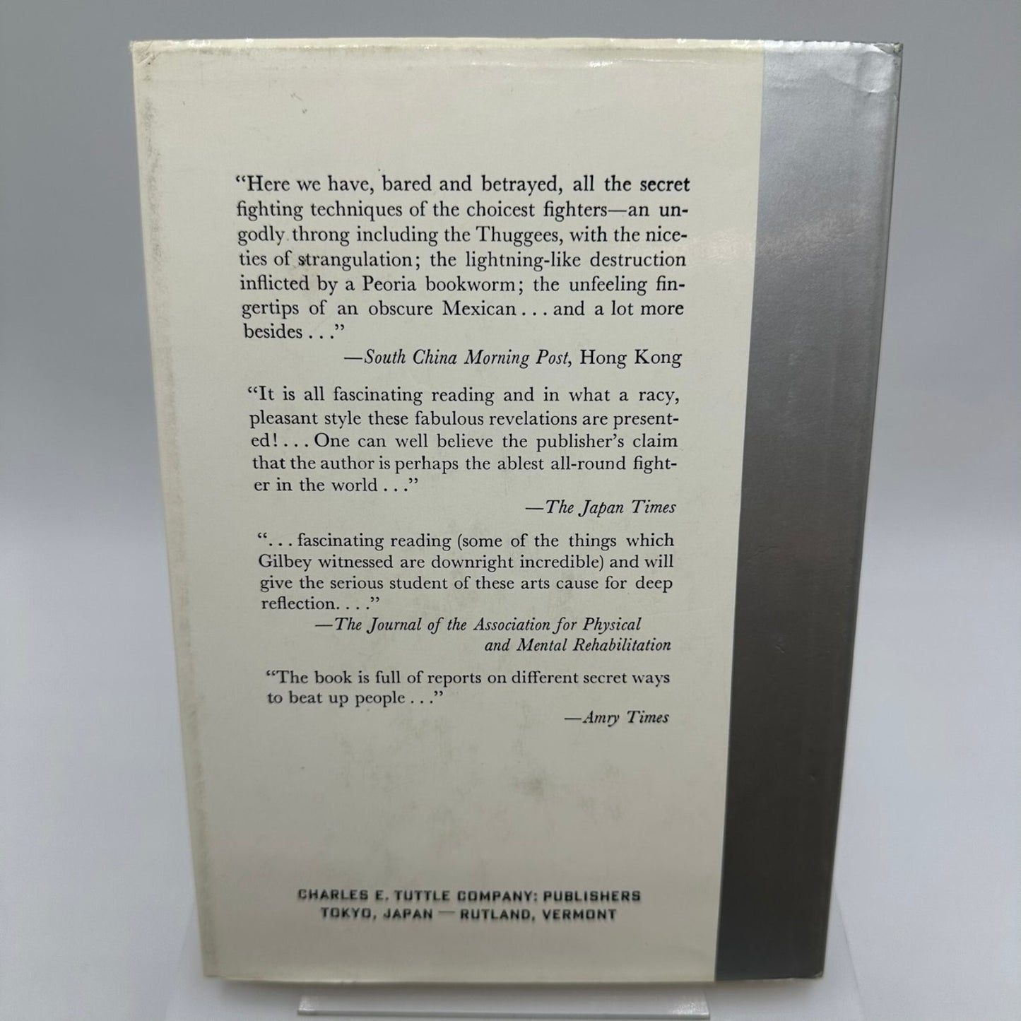 Fighting Arts of the World John F. Gilbey 1963 Martial Arts Tuttle