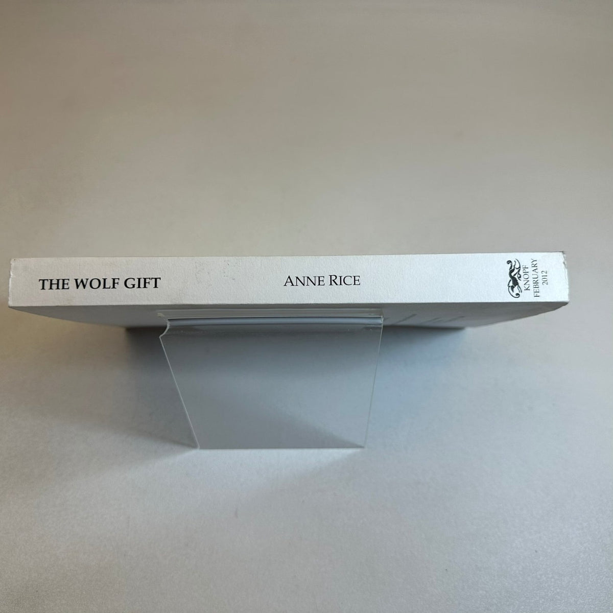 The Wolf Gift Anne Rice 2012 Uncorrected Proof ARC Horror Novel Knopf