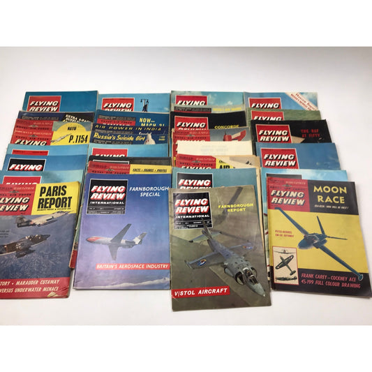 Royal Air Force Review Magazine Lot of 29 Military Aircraft Aviation History