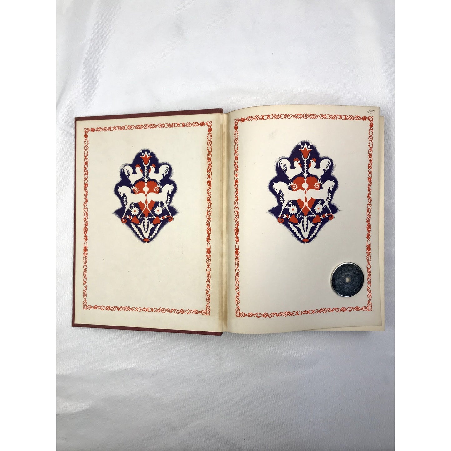 The Singing Tree by Kate Seredy Hardcover Book with Color Illustrations 1940