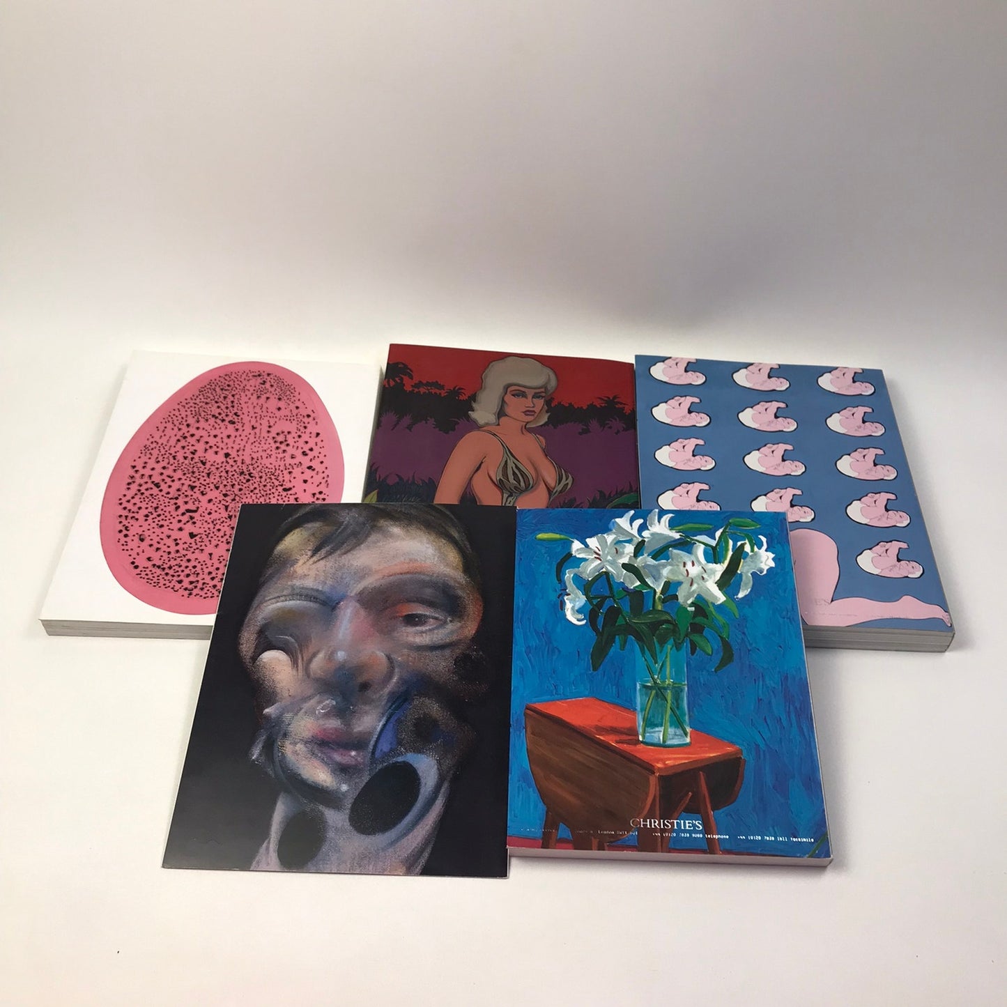 Christies Art Auction Catalogs Lot of 4 Warhol Koons Post War Contemporary