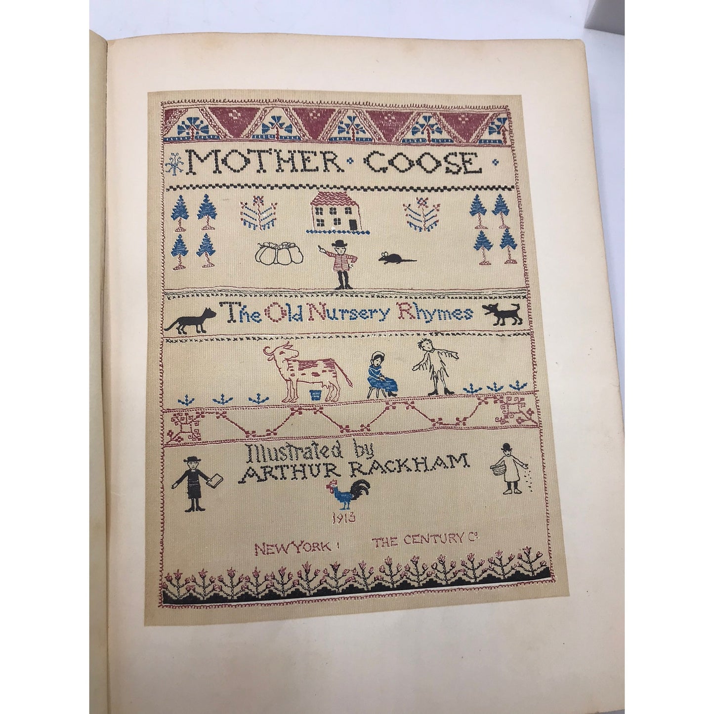 Mother Goose The Old Nursery Rhymes Arthur Rackham Childrens Literature Poetry