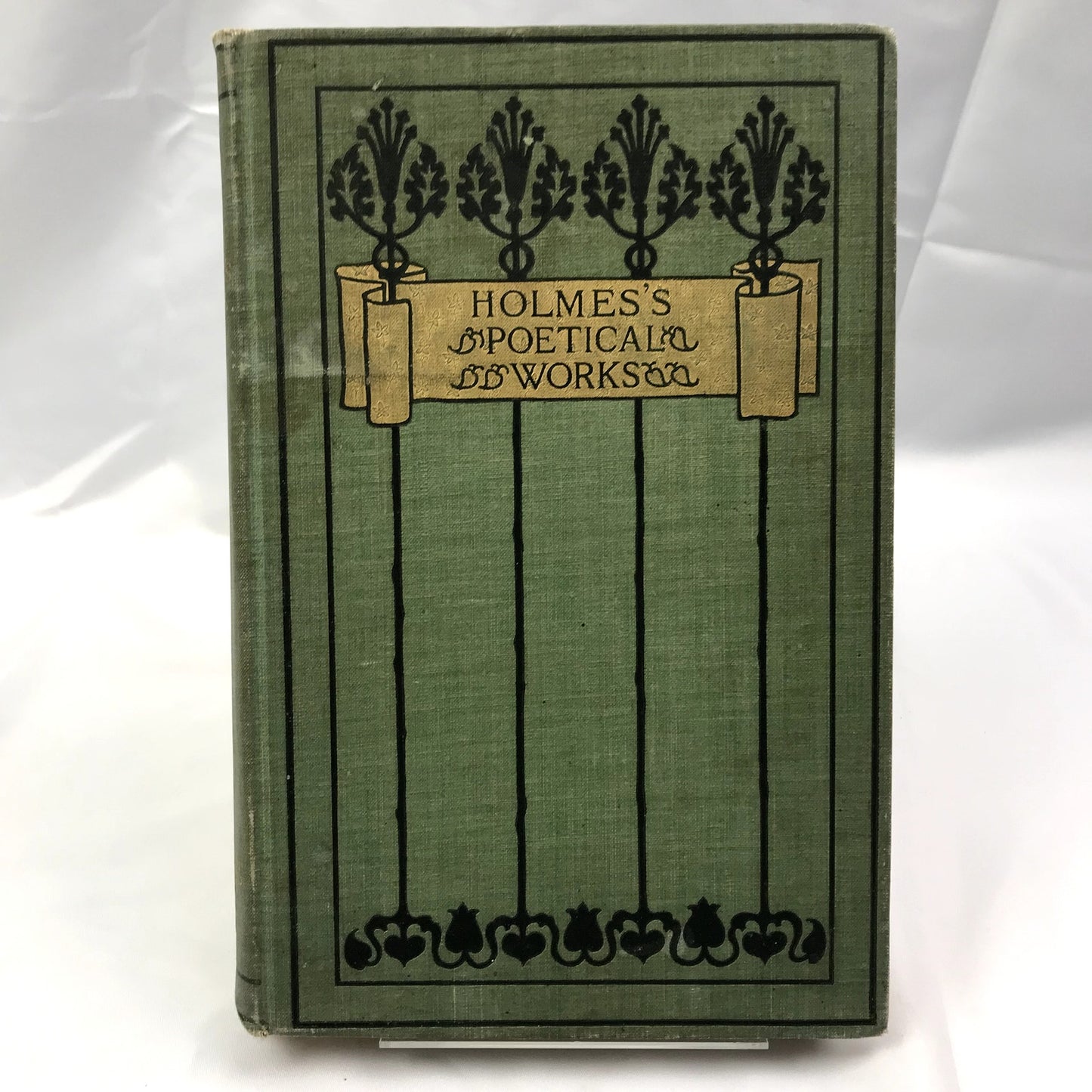 The Poetical Works of Oliver Wendell Holmes Illustrated Hardcover Book 1890