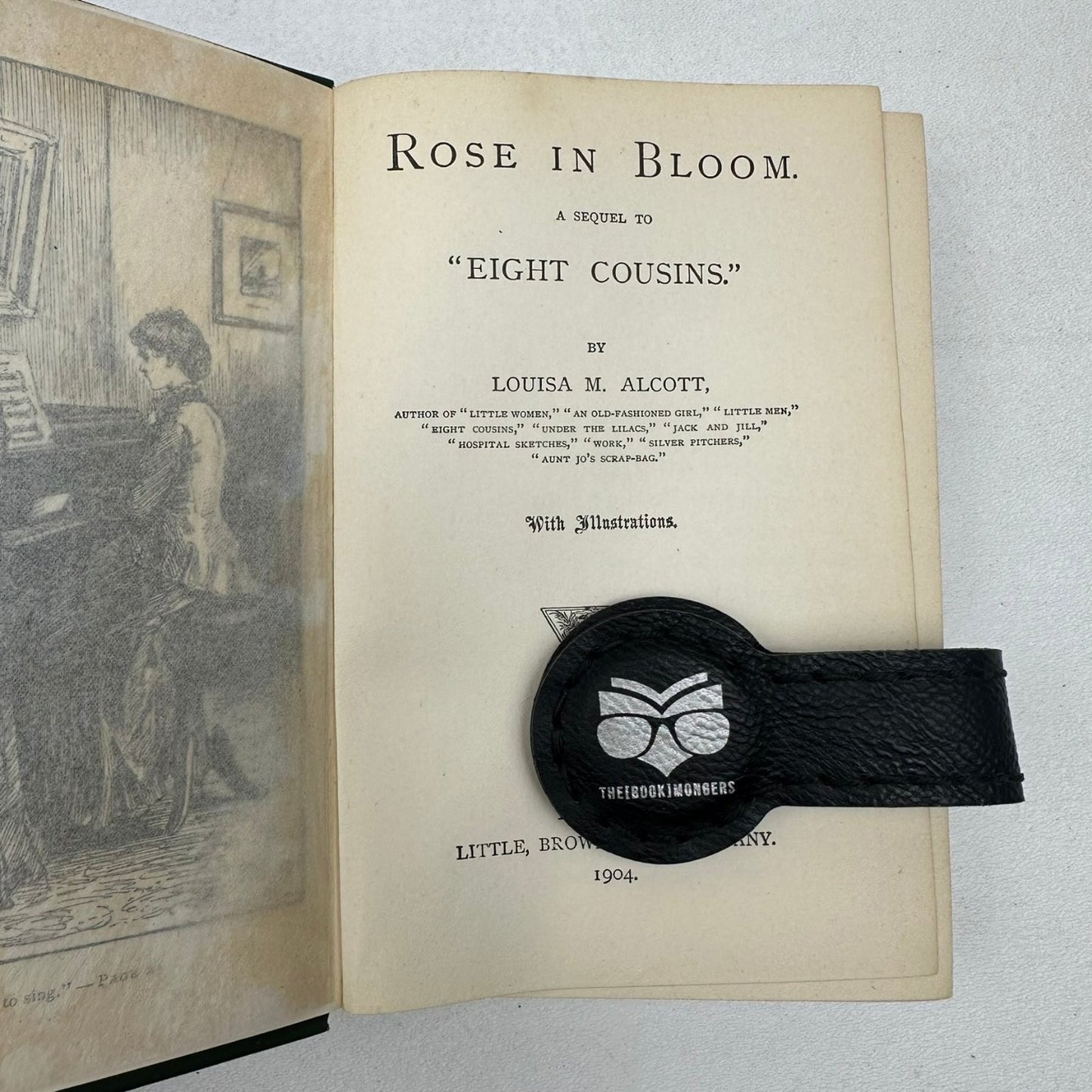 Rose in Bloom Louisa M. Alcott 1904 Vintage Hardcover Classic Novel