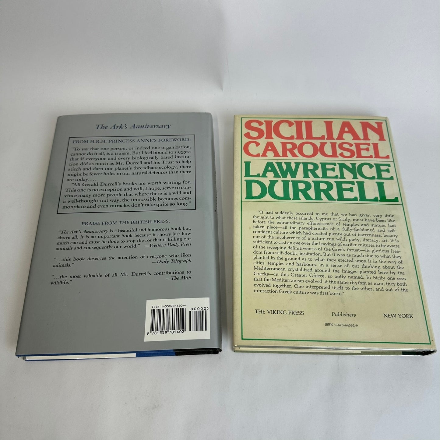 Gerald Durrell Lawrence Durrell Lot of 18 Animals Biography Nature Conservation