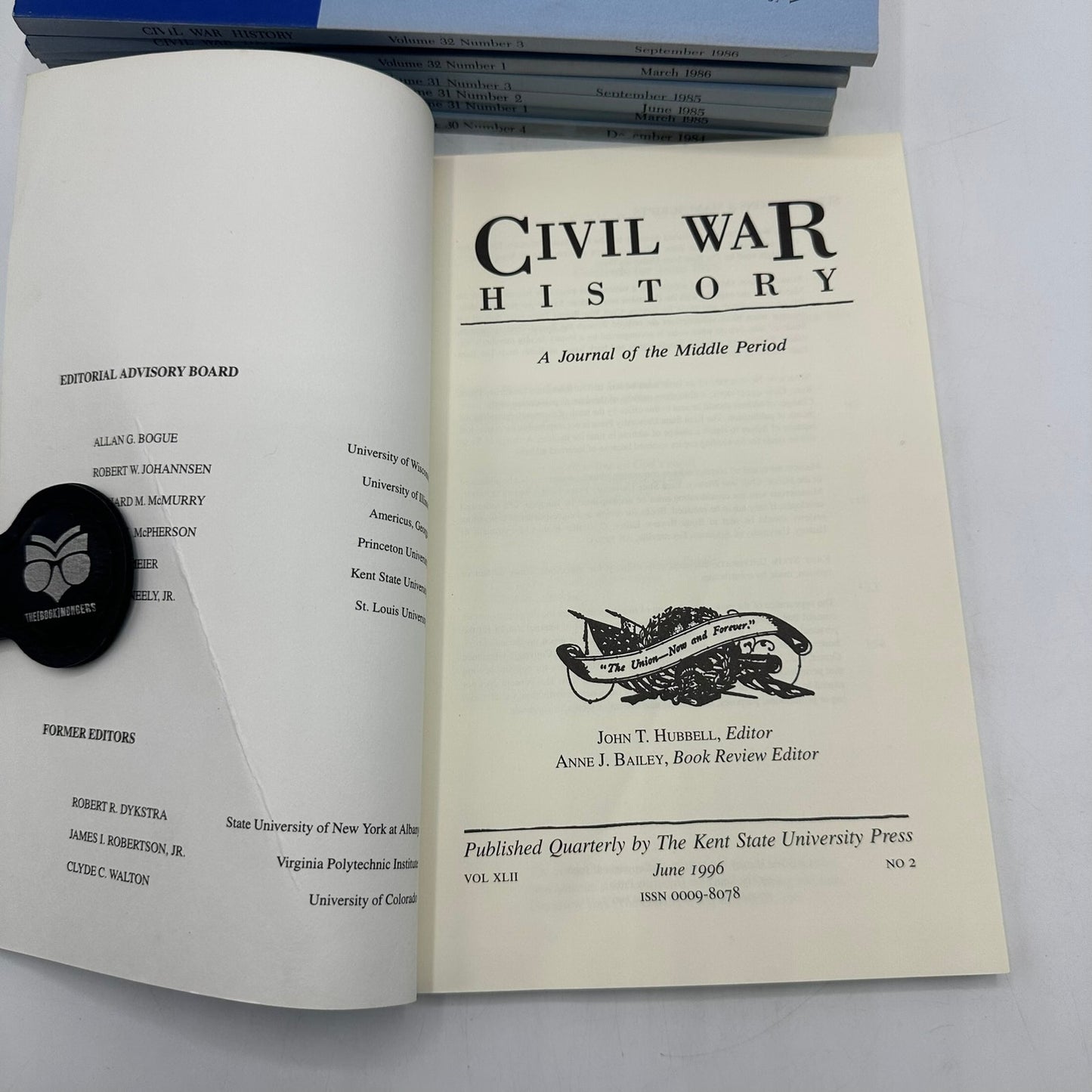 Civil War History Journal of the Middle Period Lot of 8 America Military Culture