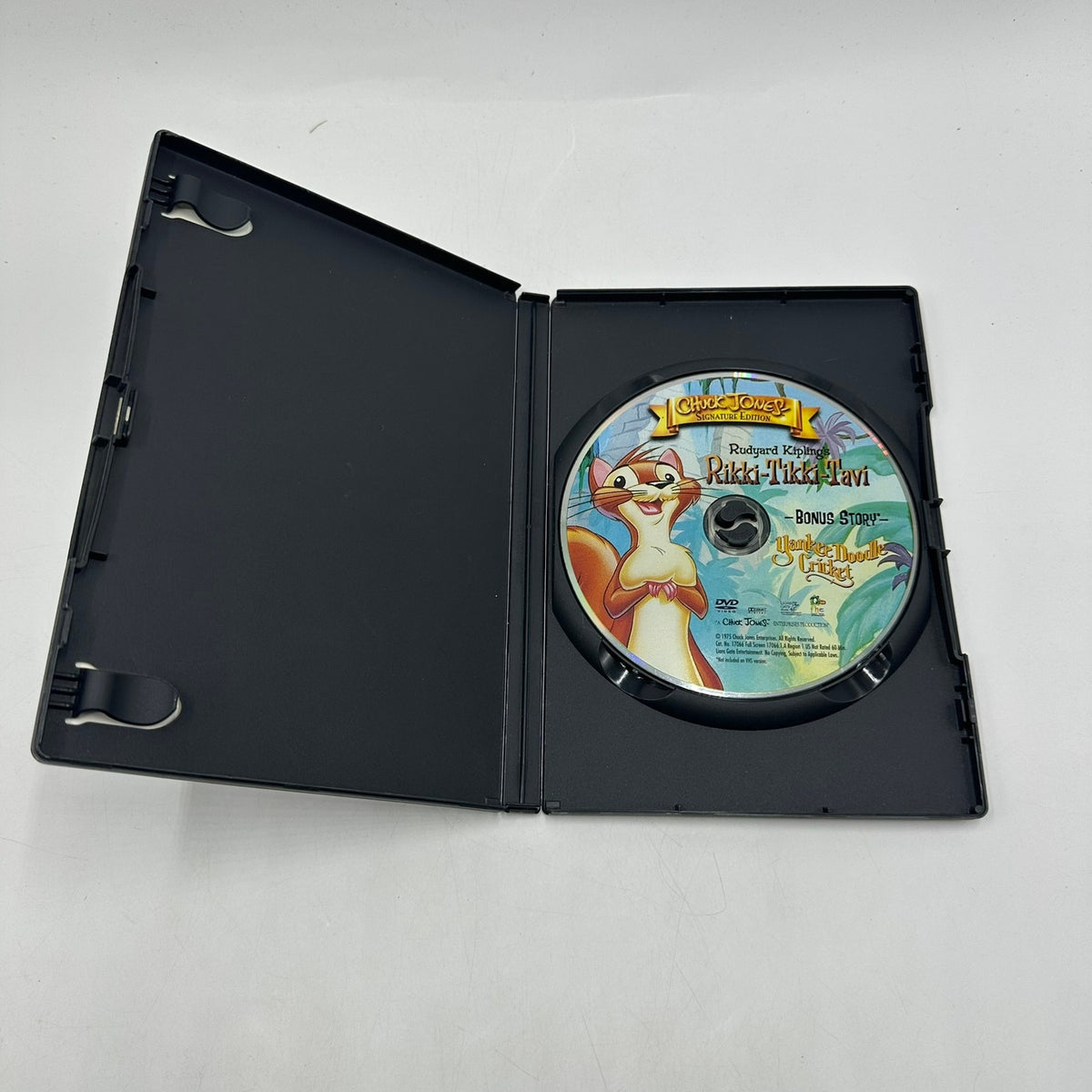 Rikki Tikki Tavi/Yankee Doodle Cricket Chuck Jones Signature Edition Video DVD