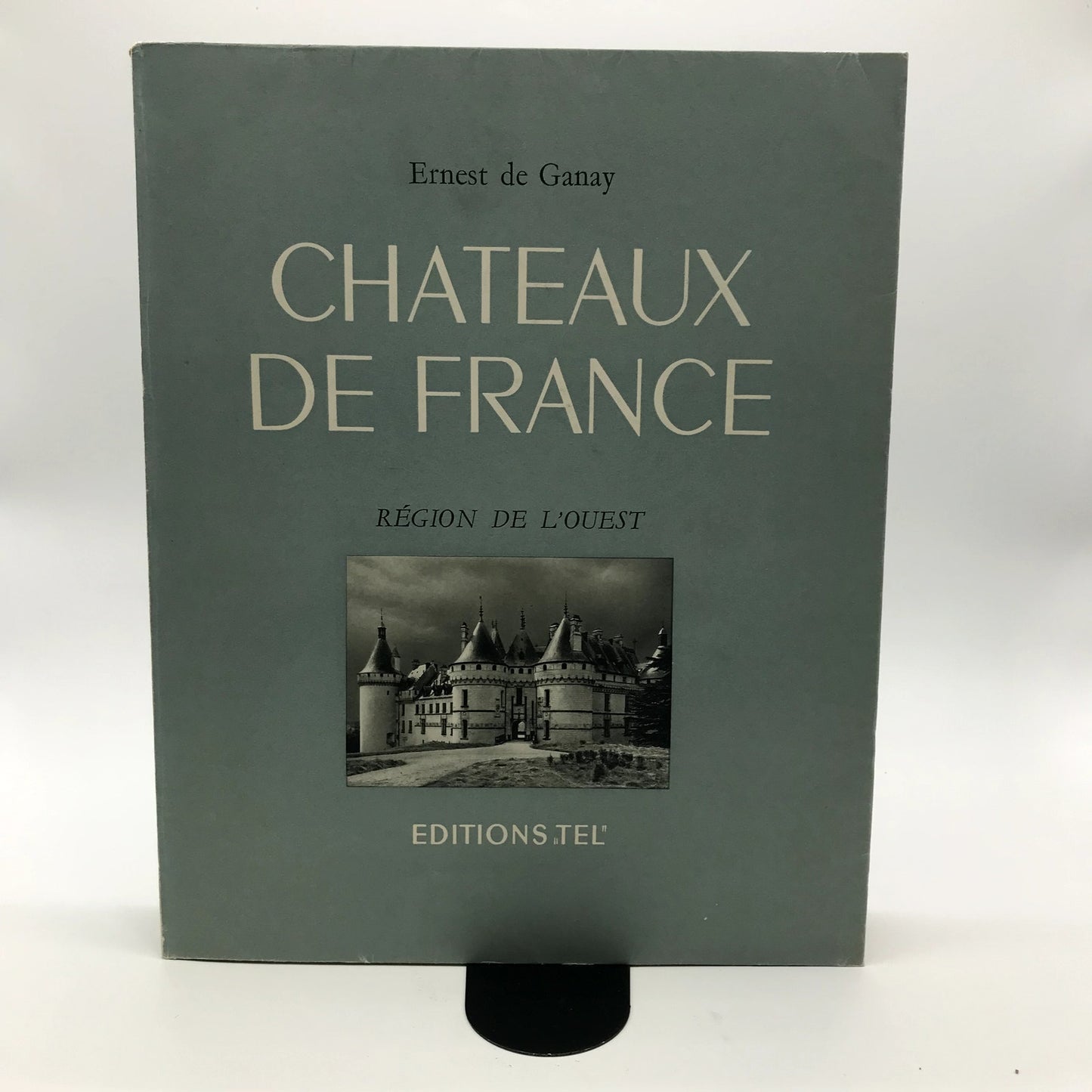 Complete 4 Volume Set of Chateaux De France Illustrated French Guide Books 1948