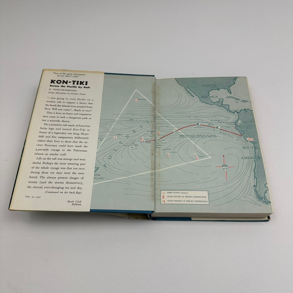 Kon Tiki Thor Heyerdahl Across the Pacific by Raft Adventure Travel Biography