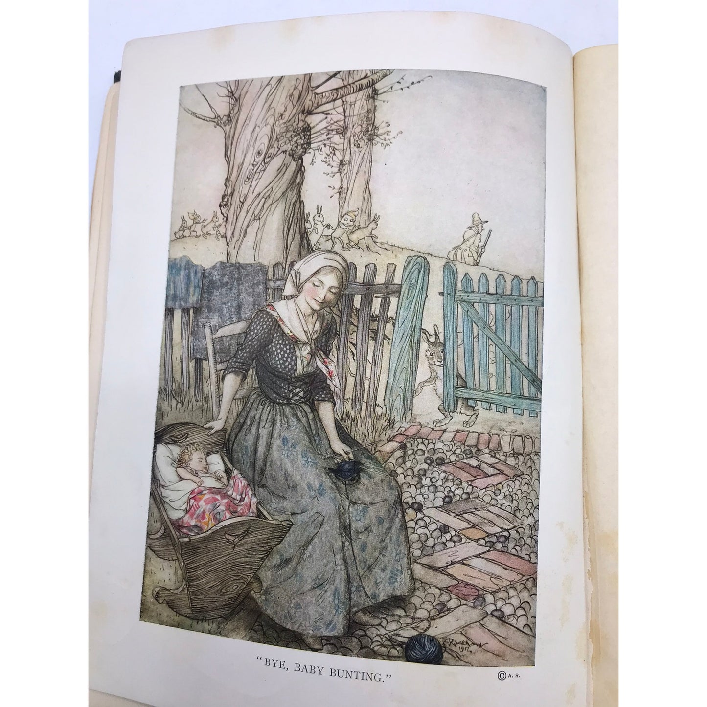 Mother Goose The Old Nursery Rhymes Arthur Rackham Childrens Literature Poetry