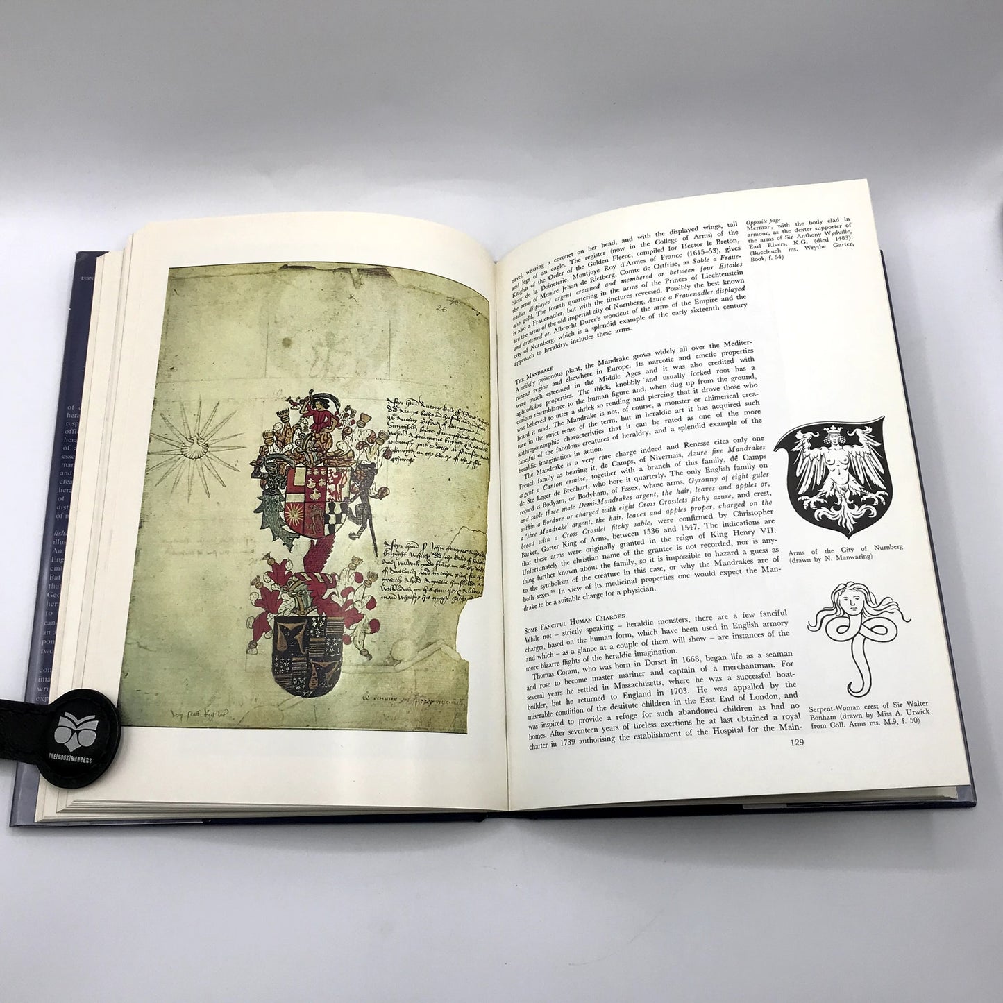 The Heraldic Imagination Rodney Dennys 1975 Hardcover History Book w/Dust Jacket