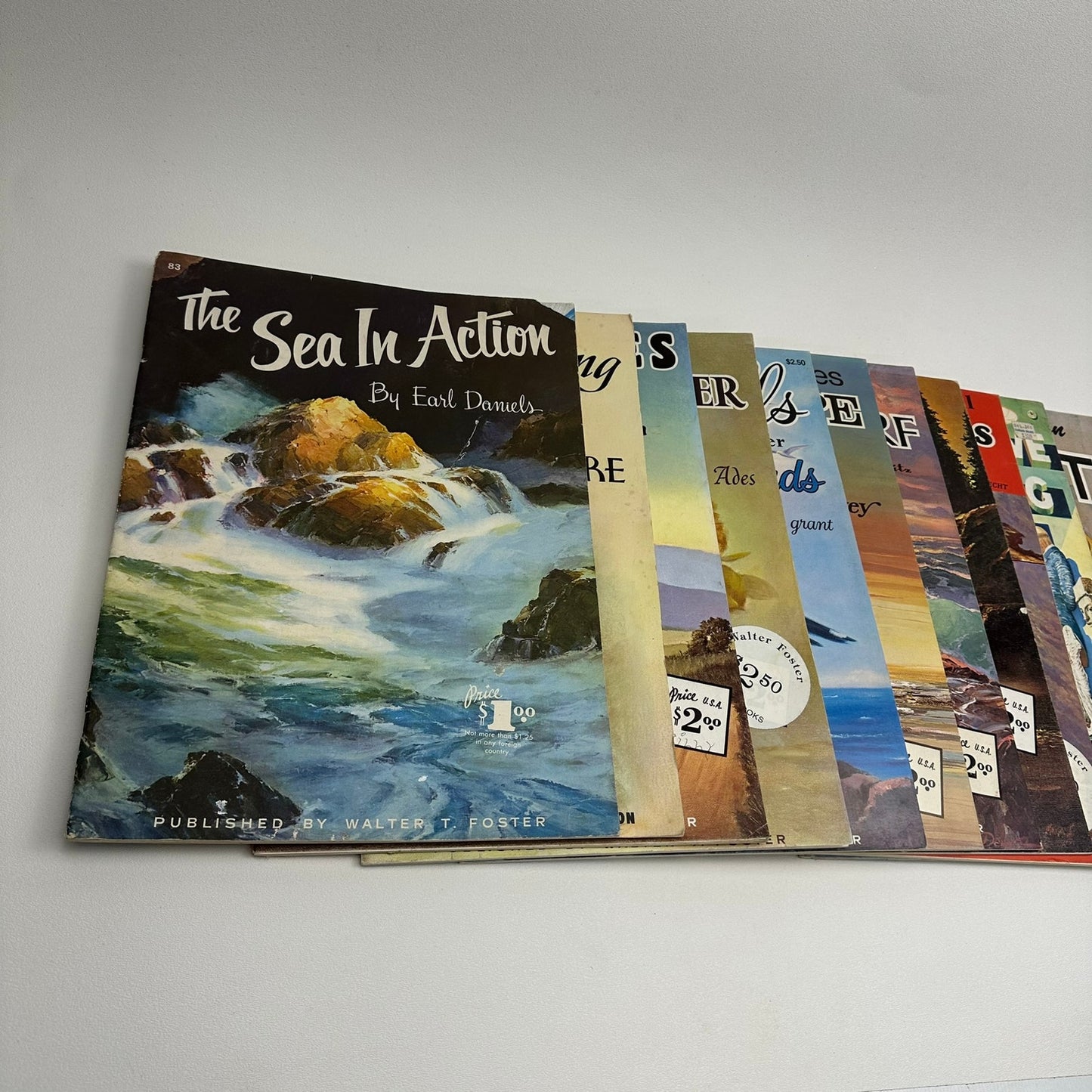 Walter T Foster Instructional Arts and Photography Artistic Guides Lot of 11