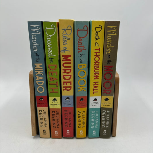 Drew Farthering Mystery Series Julianna Deering Complete 6 Book Set Hardcover