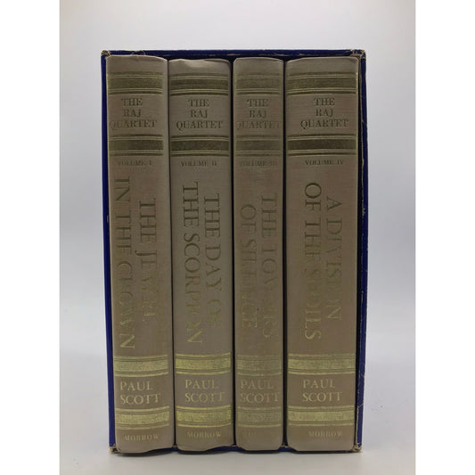 The Raj Quartet Complete 4 Volume Box Set by Paul Scott Historical Novels India