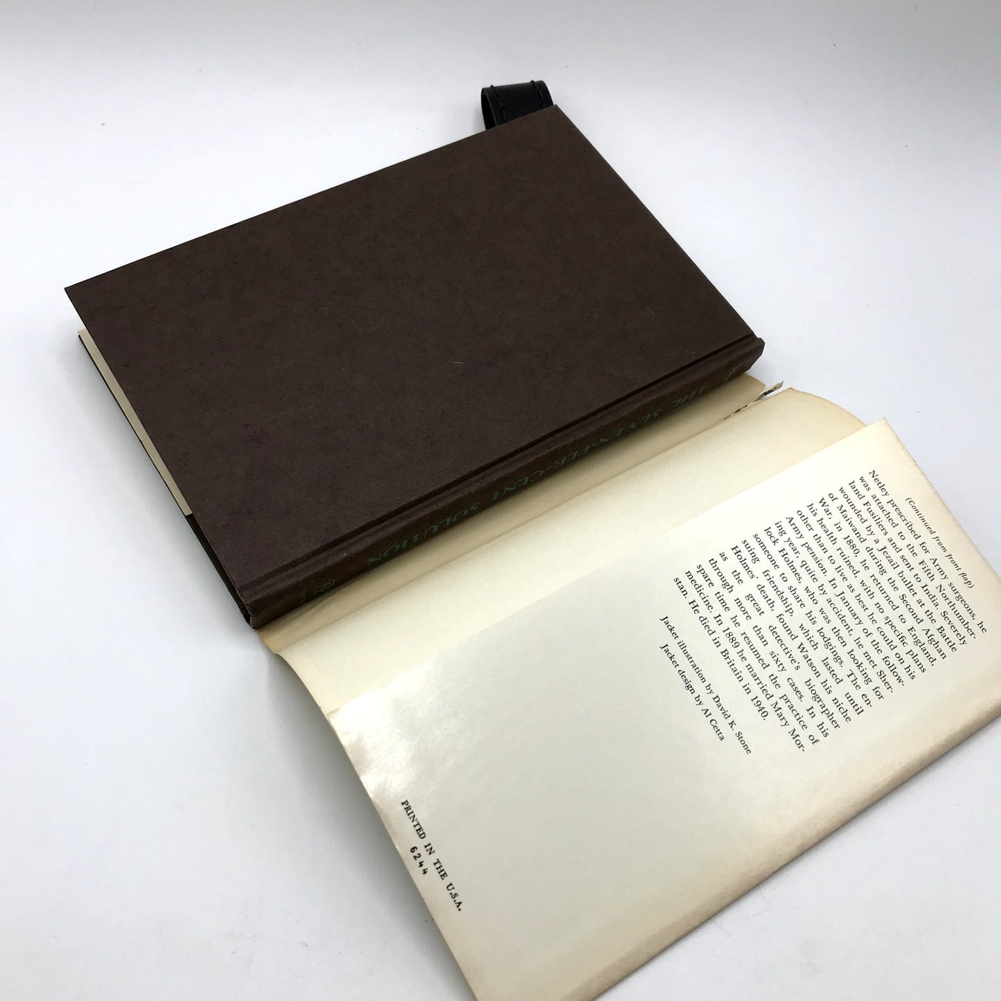 The Seven-Per-Cent Solution Hardcover Mystery Book by John Watson & Meyer 1974