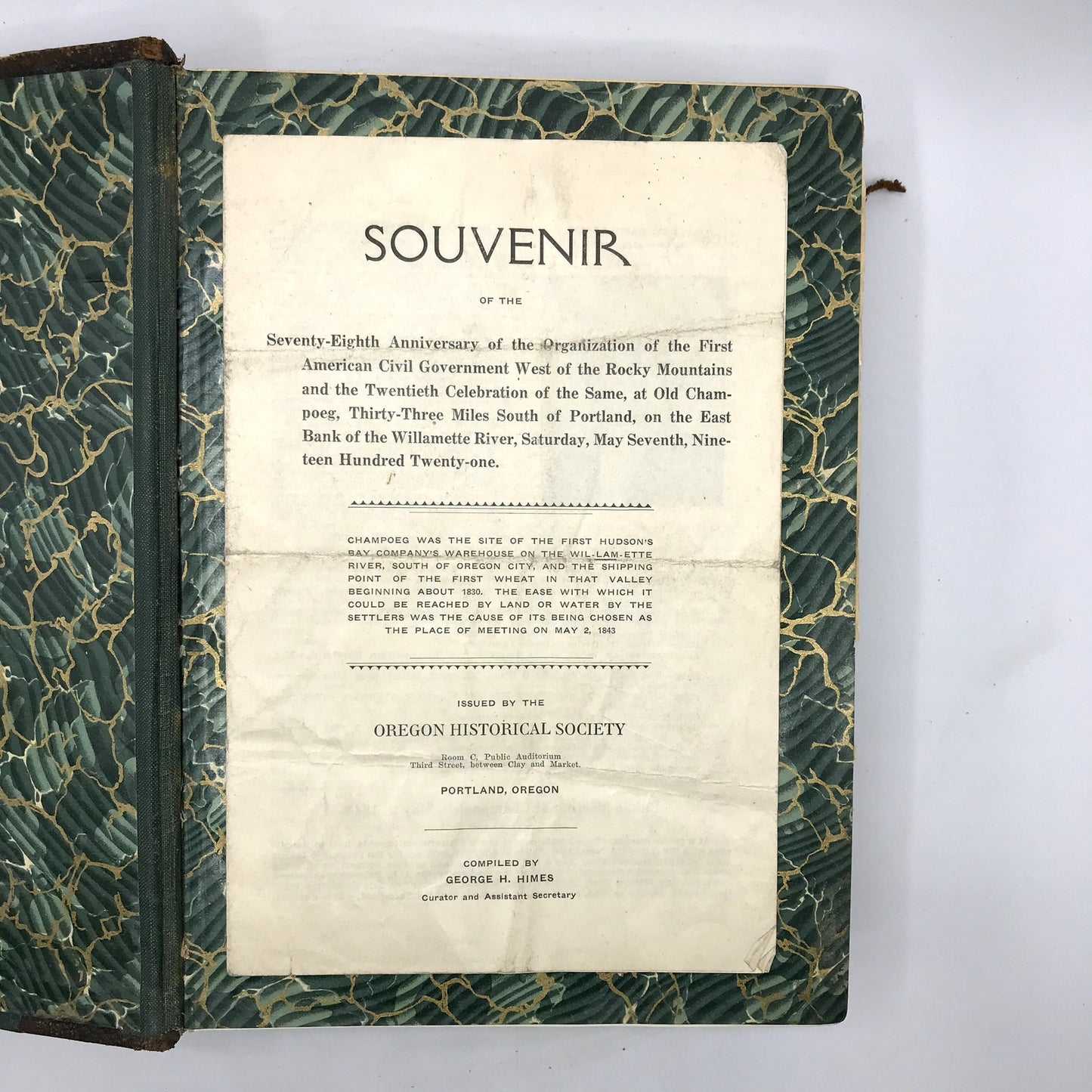 The Centennial History of Oregon Vol 2 Illustrated HC Book by Joseph Gaston 1912