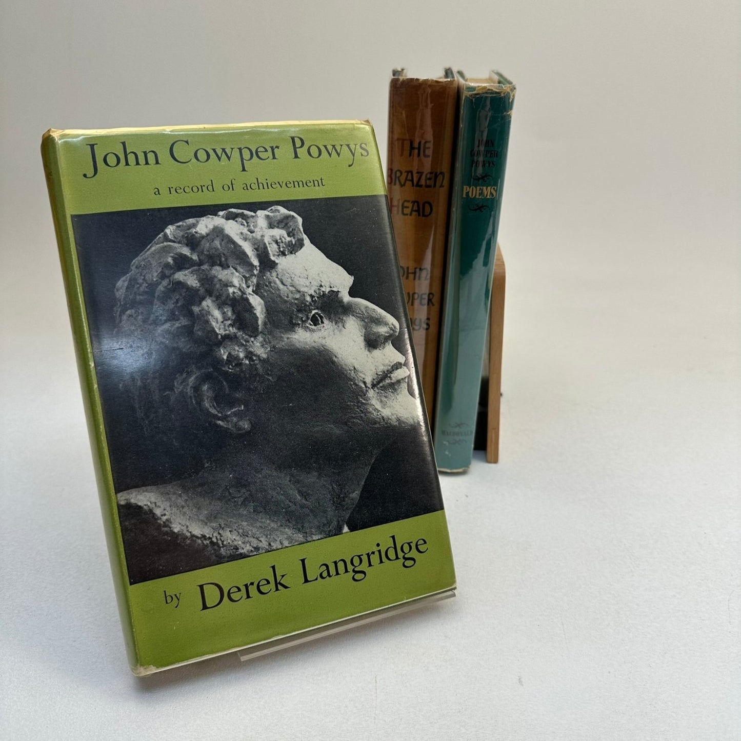 John Cowper Powys Derek Langridge 1966 Literary Criticism Biography UK Macdonald