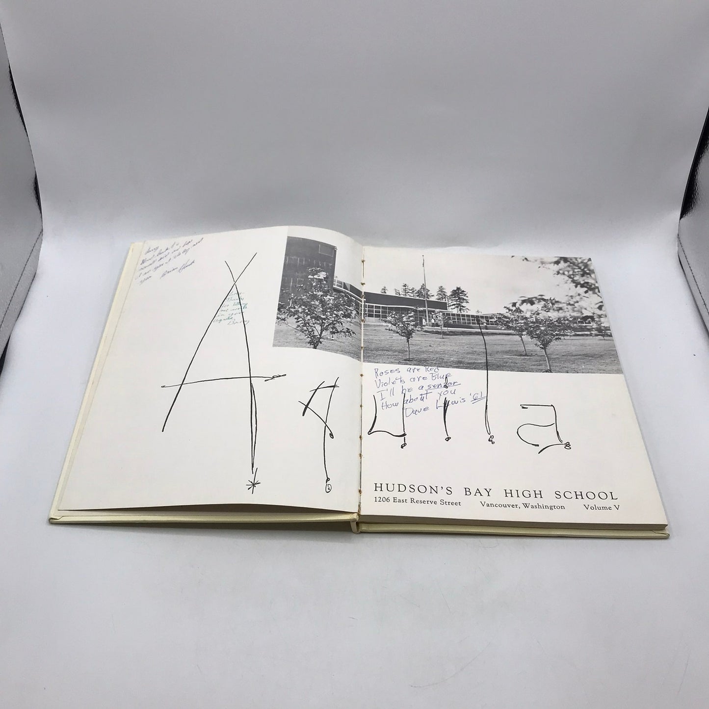 Hudsons Bay High School Aquila 1960 Vancouver Washington Yearbook Memorabilia