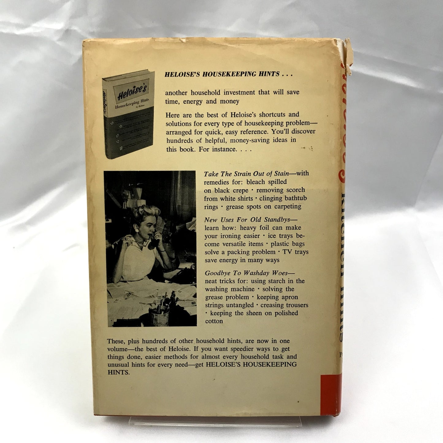 Heloise's Kitchen Hints Easy Ways To Save Time First Edition Hardcover 1963