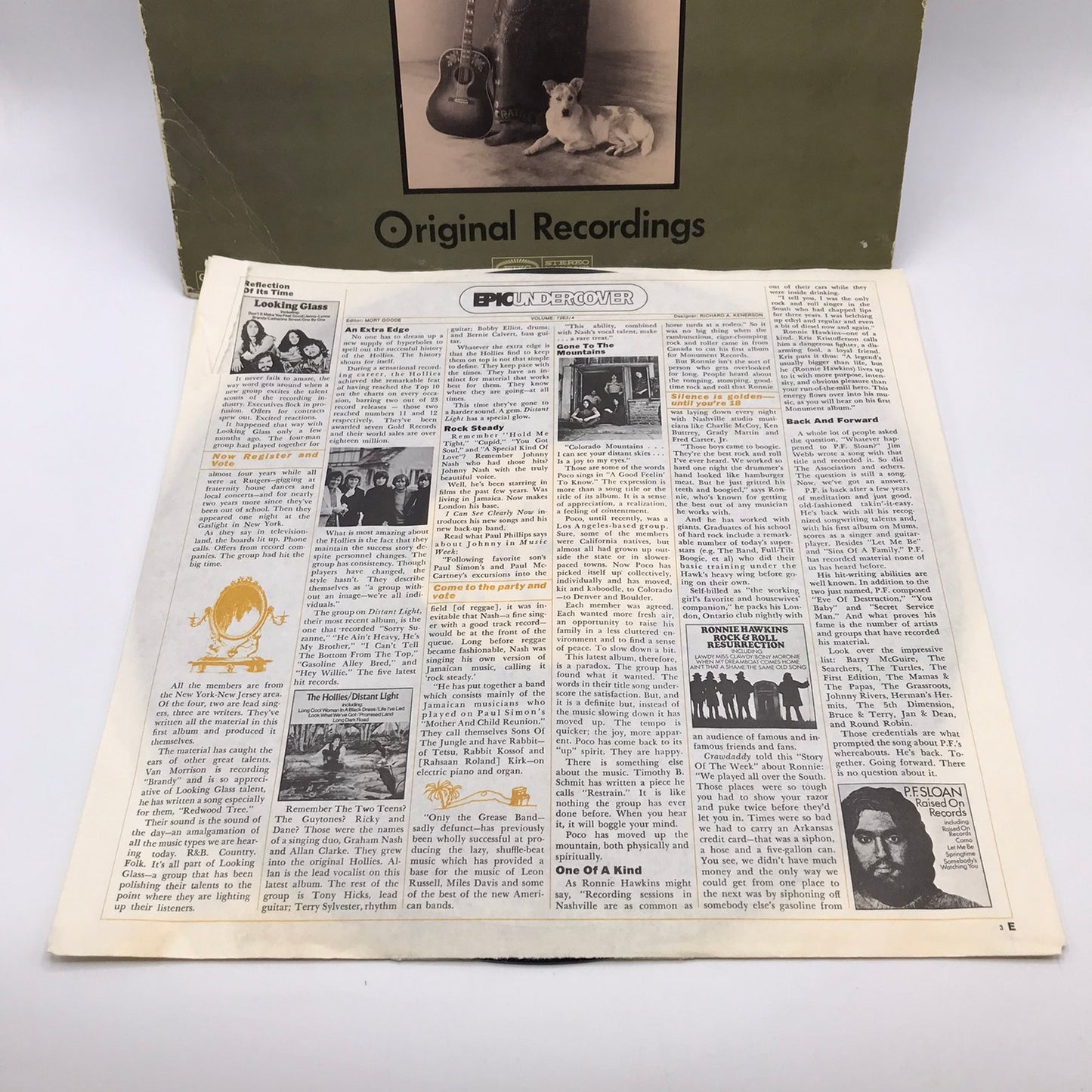 Dan Hicks and His Hot Licks Original Recordings Folk Country Rock LP Vinyl