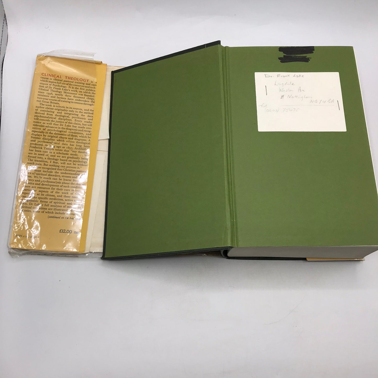 Clinical Theology Frank Lake Recovery Counseling Religious Pastoral Psychology