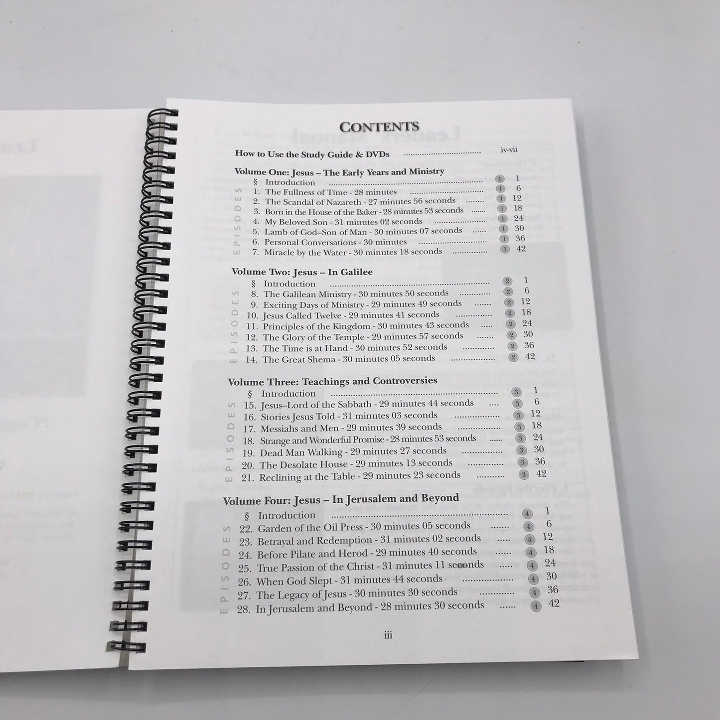 Tracing The Footsteps of Jesus Leaders Manual & Work Books 1-4 Set of Paperbacks