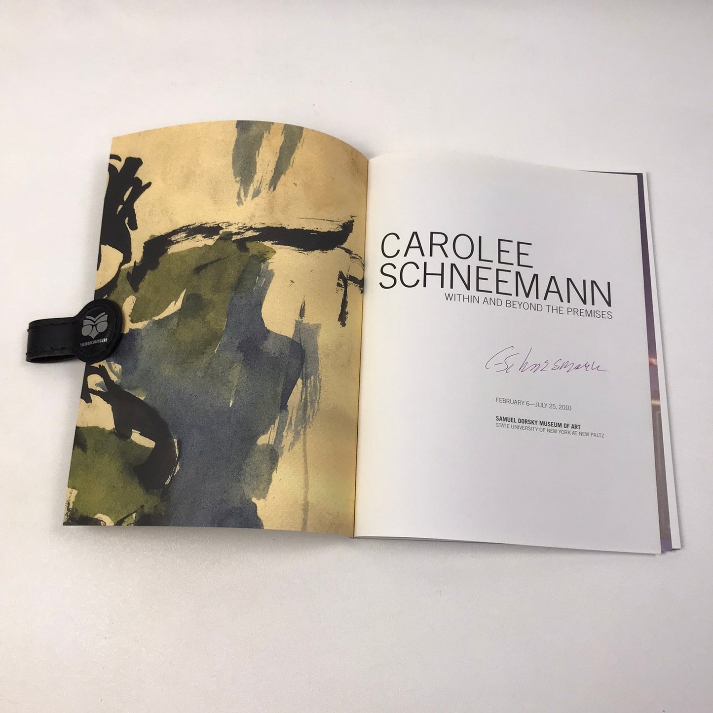 Carolee Schneemann Within and Beyond the Premises SIGNED Art Exhibition Catalog