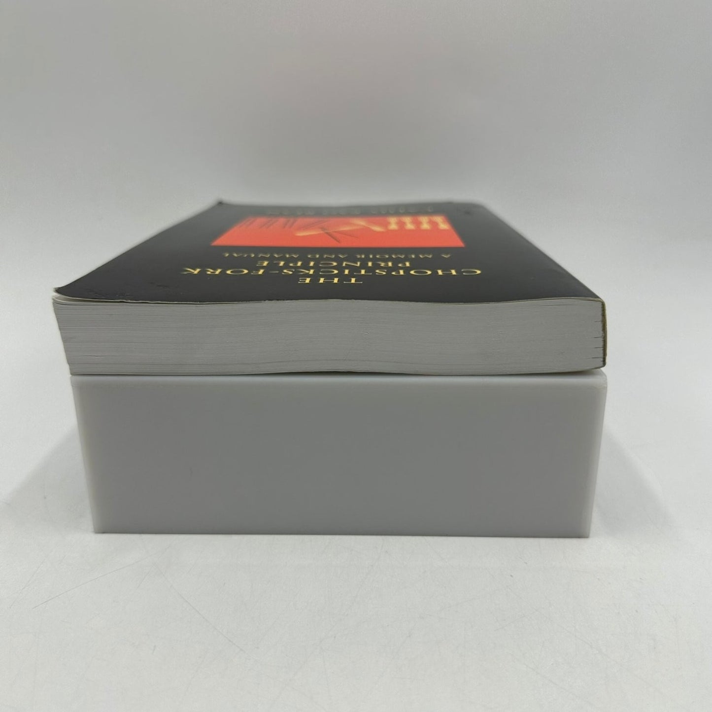 Chopsticks-Fork Principle Cathy Bao Bean 2003 Signed 2nd Ed Memoir Manual WE