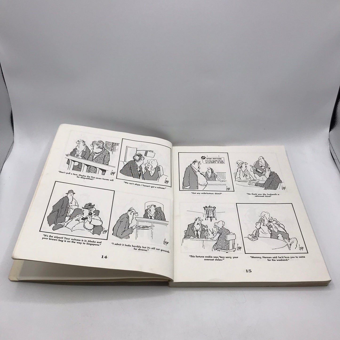 The Second Herman Treasury Jim Unger SIGNED Sunday Comics Humor Comedy Cartoons