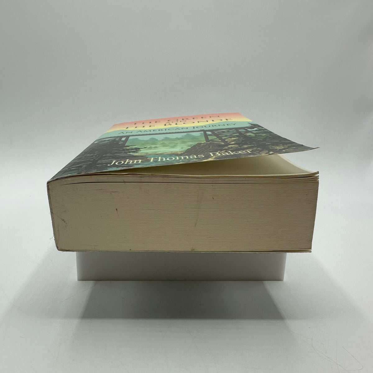 The Green and The Blonde An American Journey John Thomas Baker SIGNED Historical