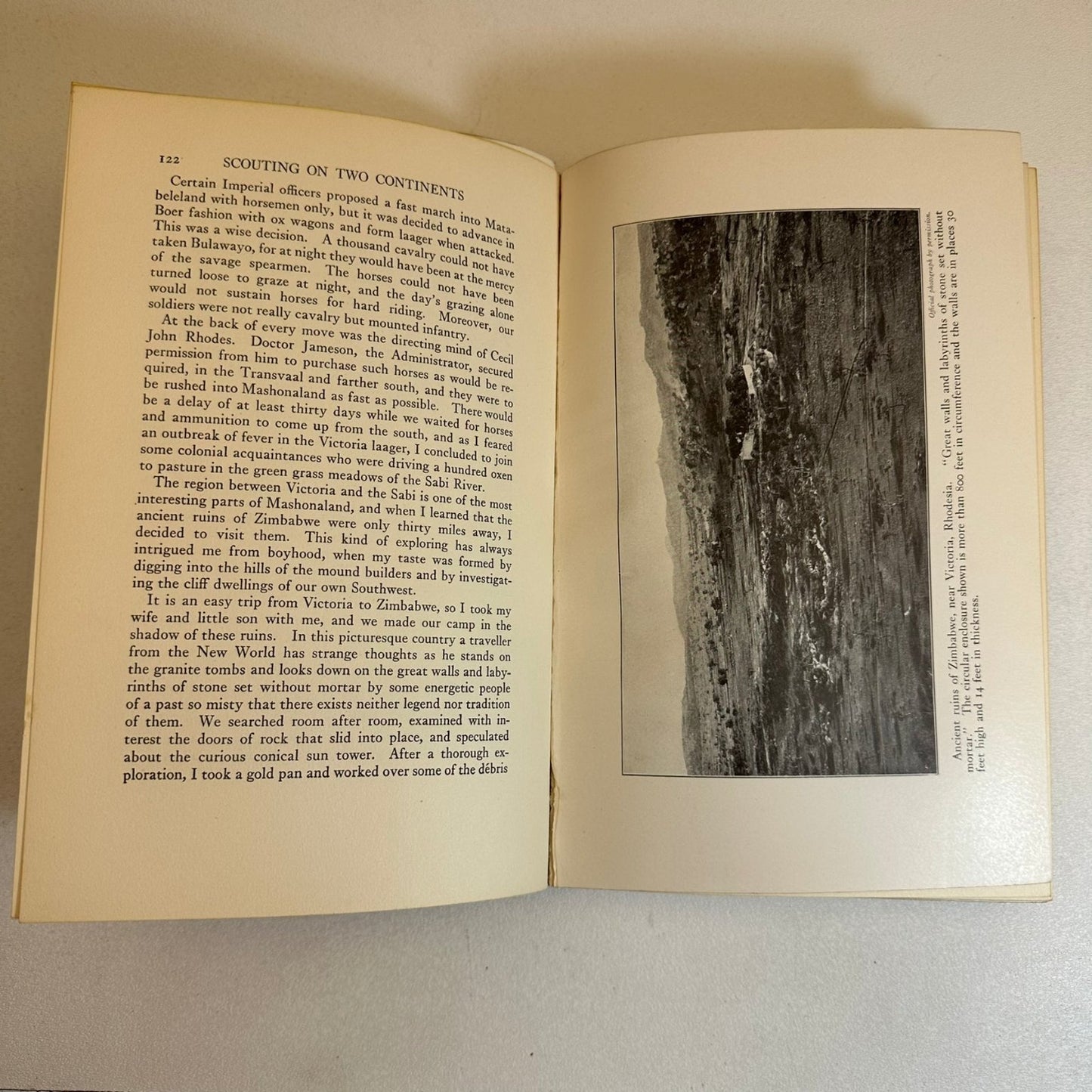 Scouting on Two Continents Burnham 1927 Illustrated Autobiography Doubleday