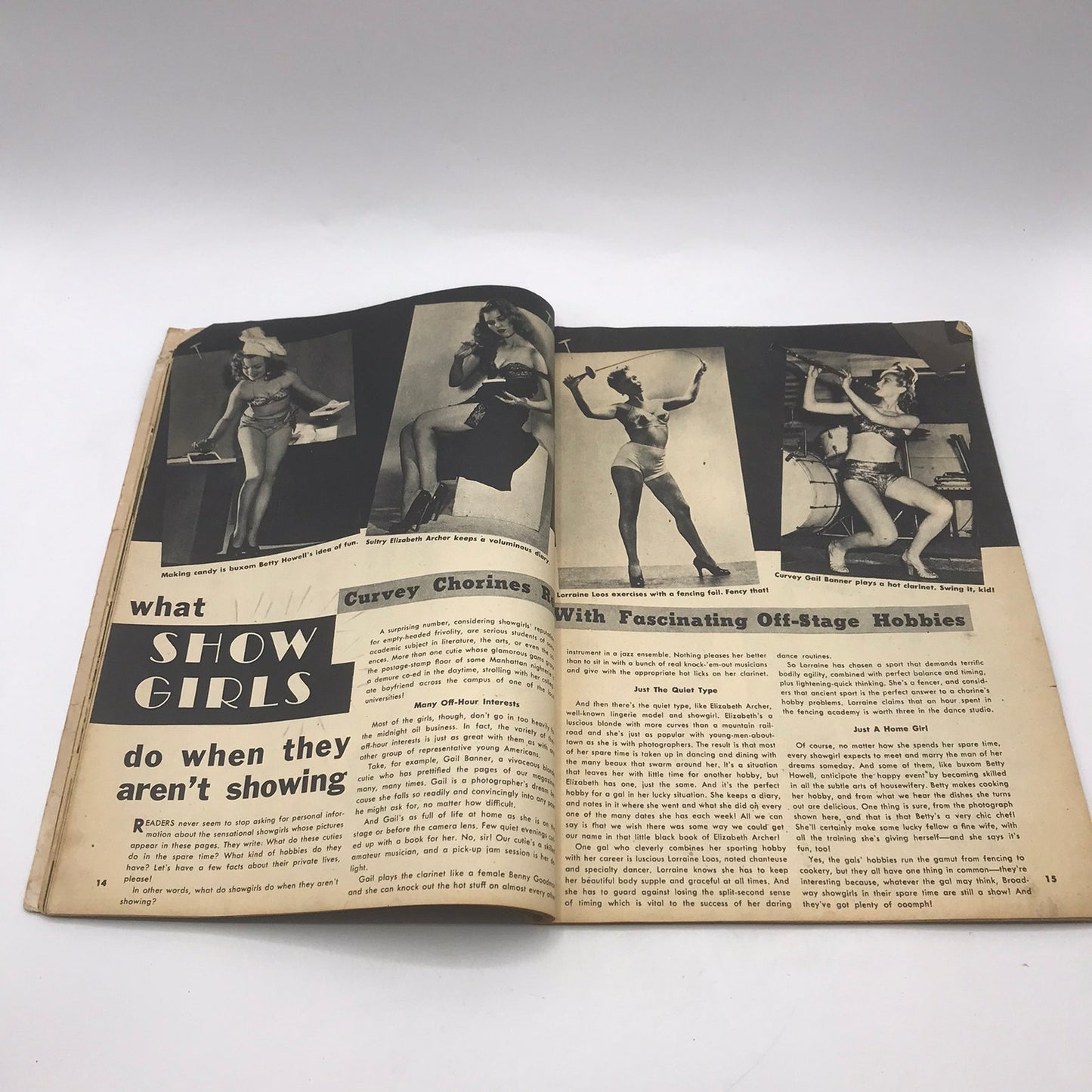 Vintage Beauty Parade Magazine Volume 7 August 1948 Models Illustrated Paperback