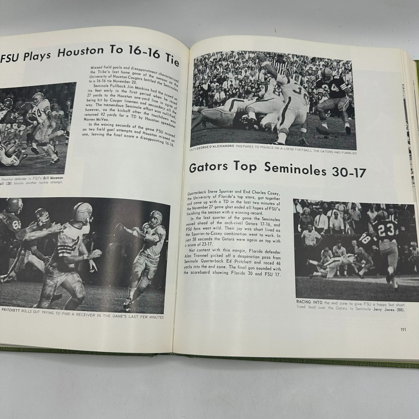 Florida State University 1966 Yearbook Tallyho FSU College Annual Memorabilia